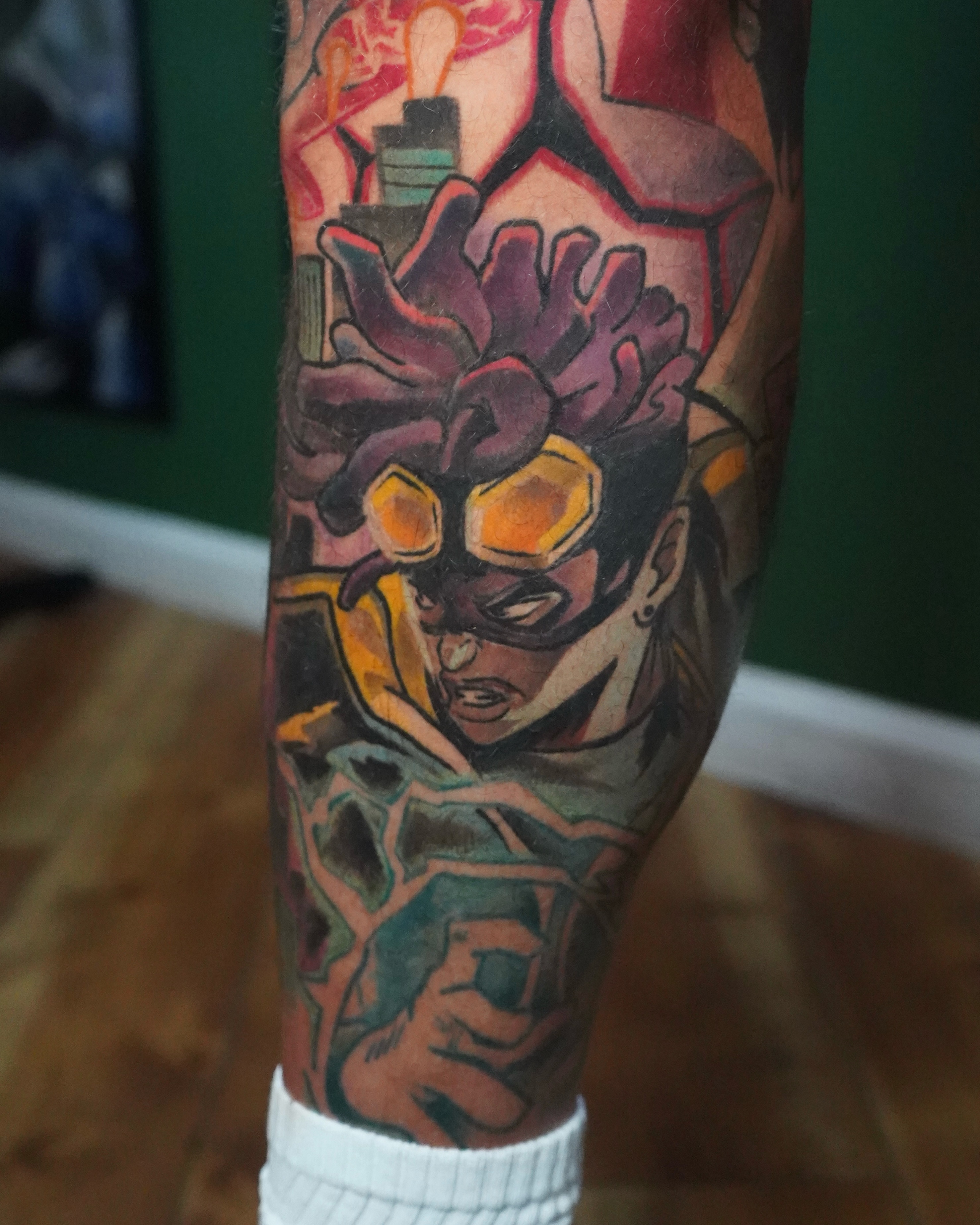 Tattoo by @blasianj.ink — anime