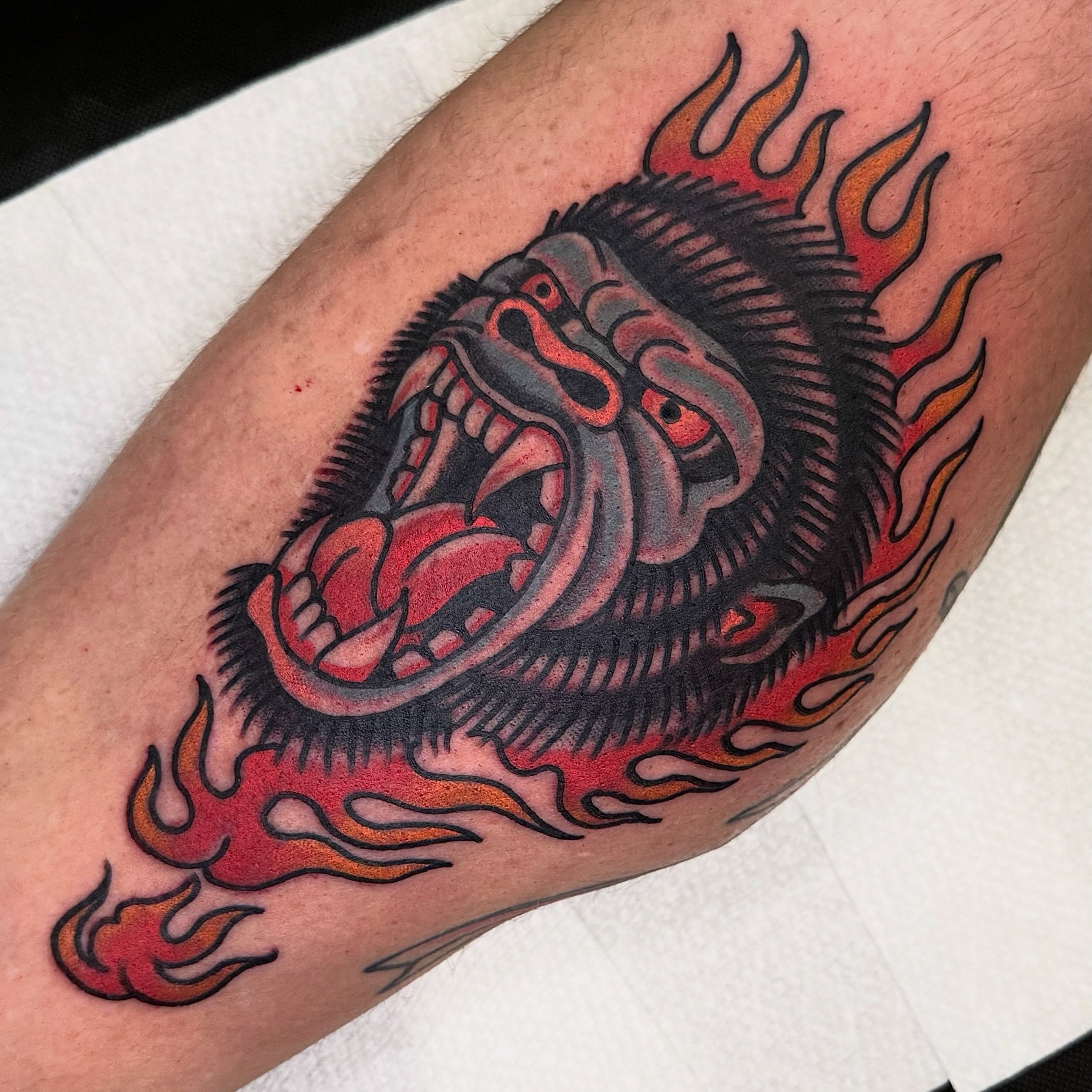 Tattoo by @nicholasgtattooer — american_traditional