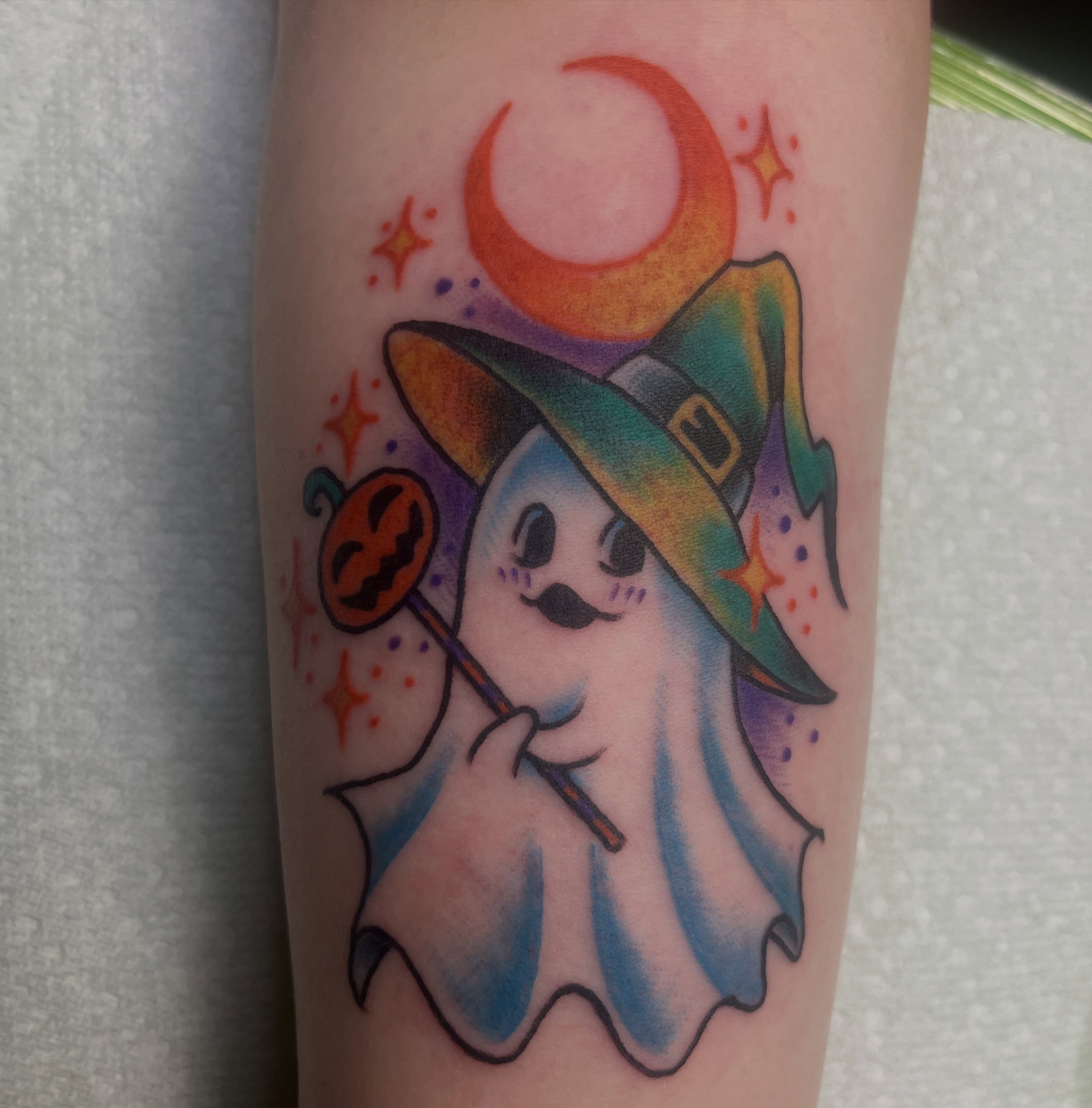 Tattoo by @ghostshipetattoos — watercolor