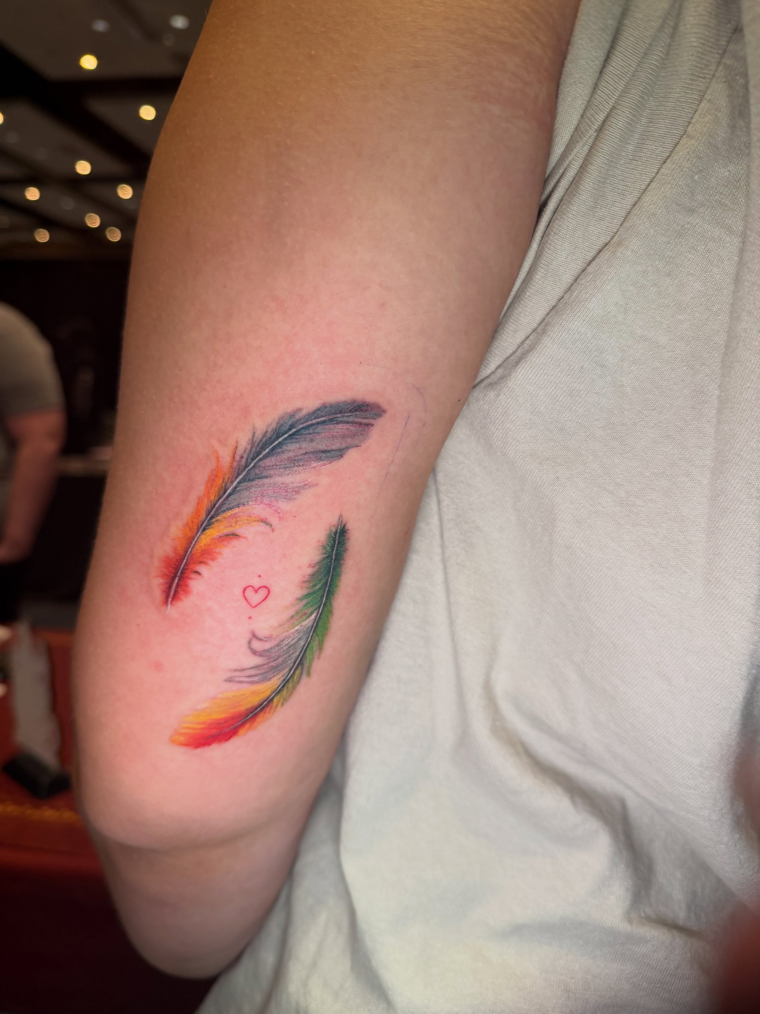 Tattoo by @pisces.moonchild.tattoos — watercolor