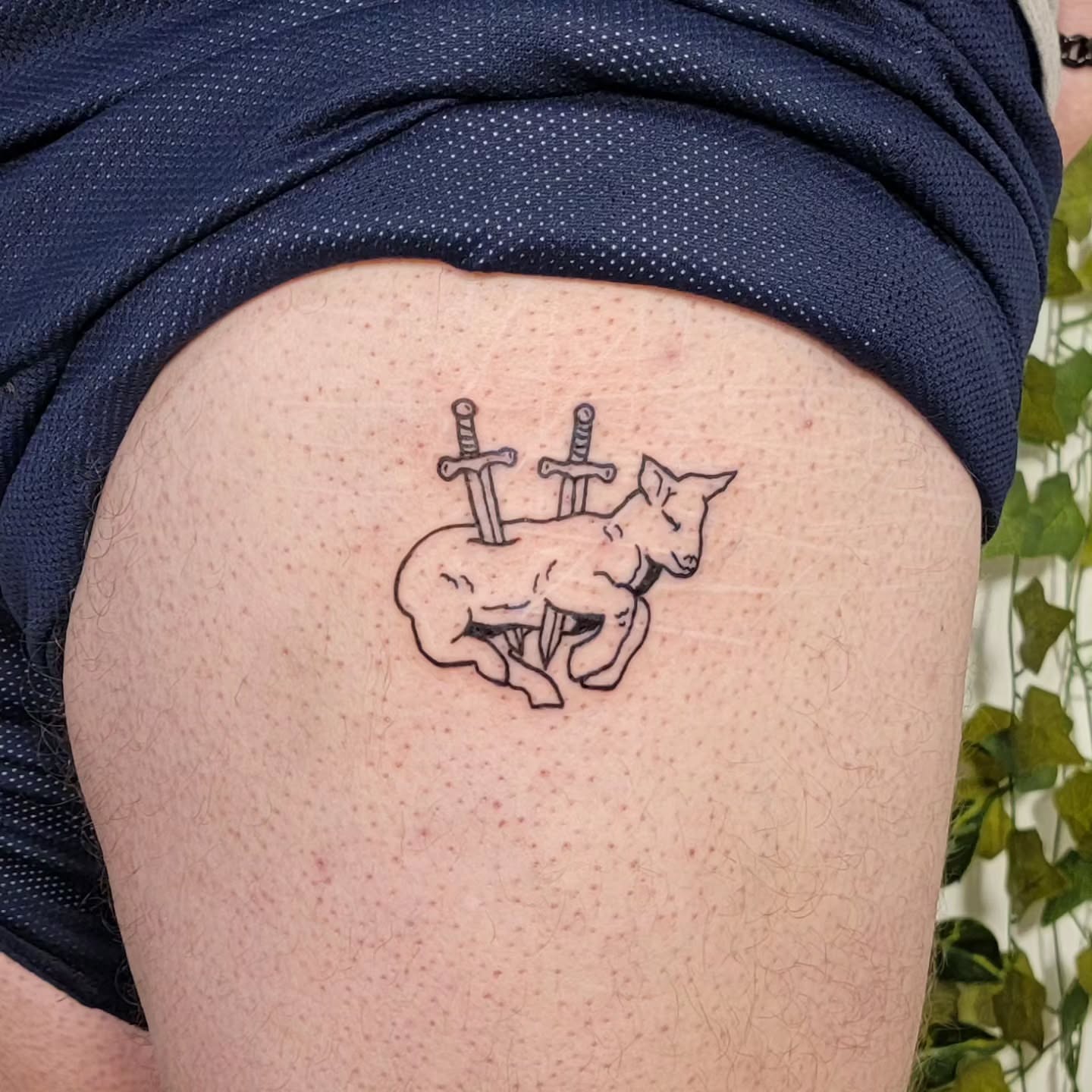 Tattoo by @satyrtattoos β black_and_grey