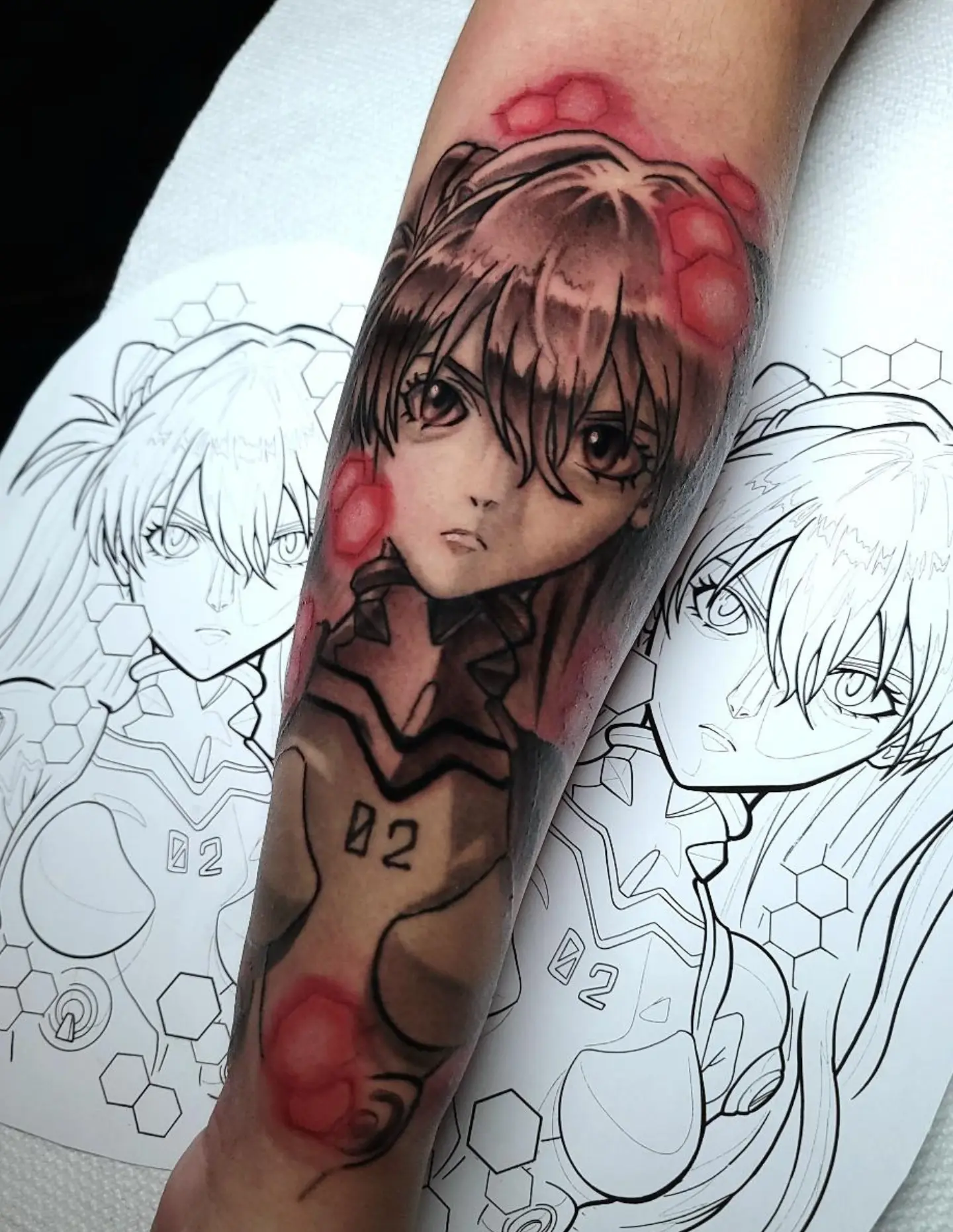 Tattoo by @m.truthtattoos β anime, realism