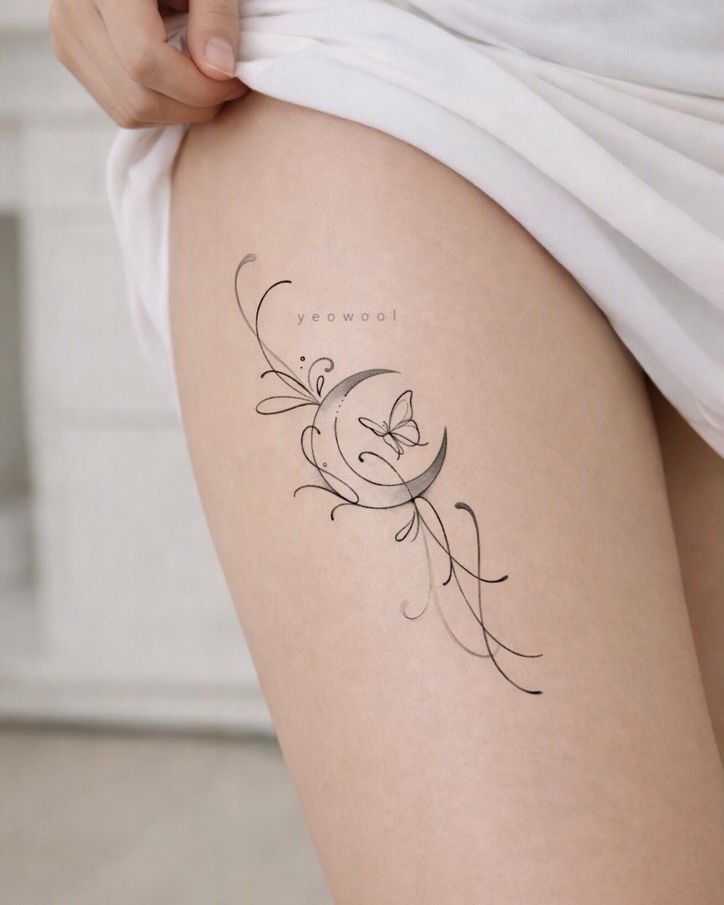 Tattoo by @yeowool_tattooer — fine_line, ornamental