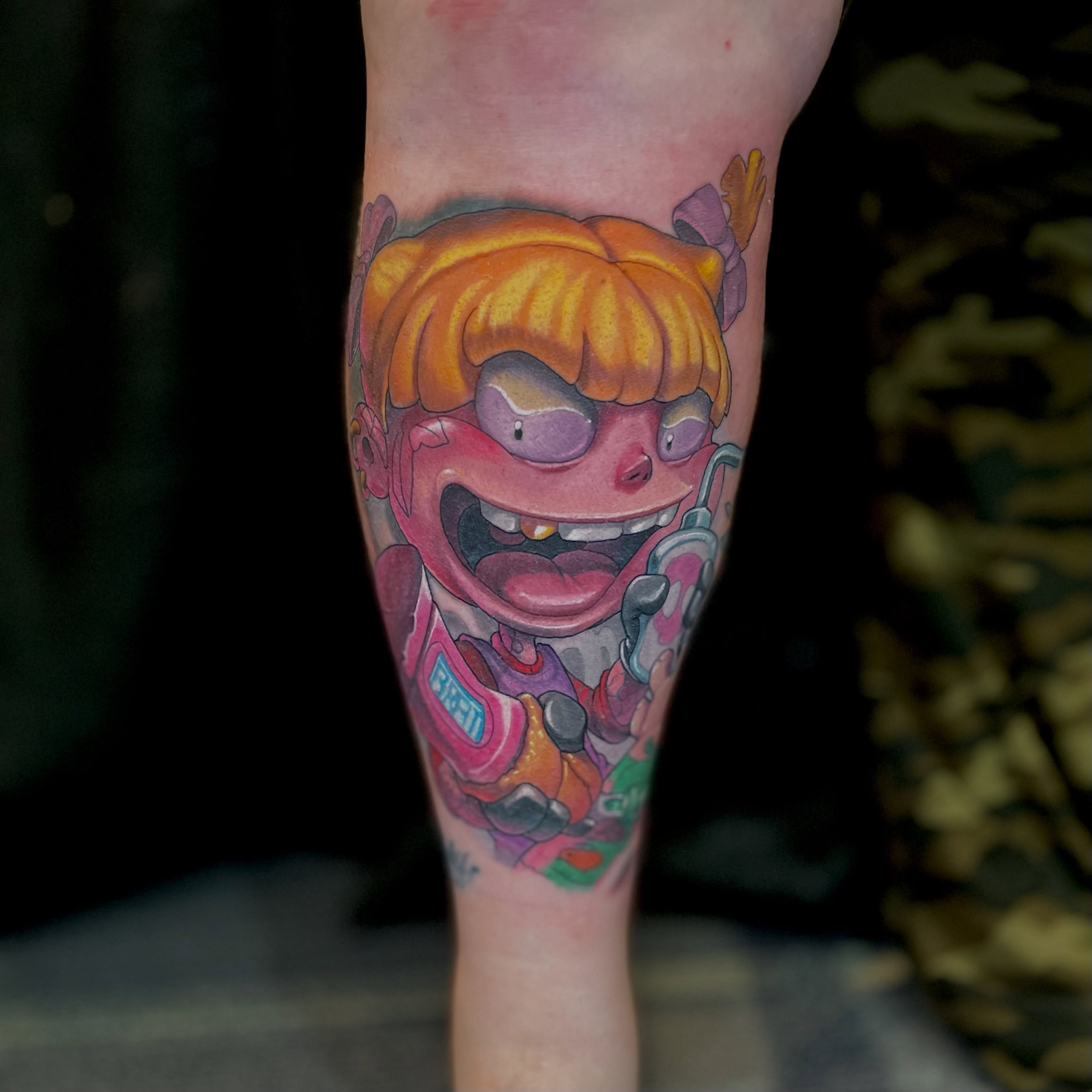 Tattoo by @jacob_webb_tattoo — anime
