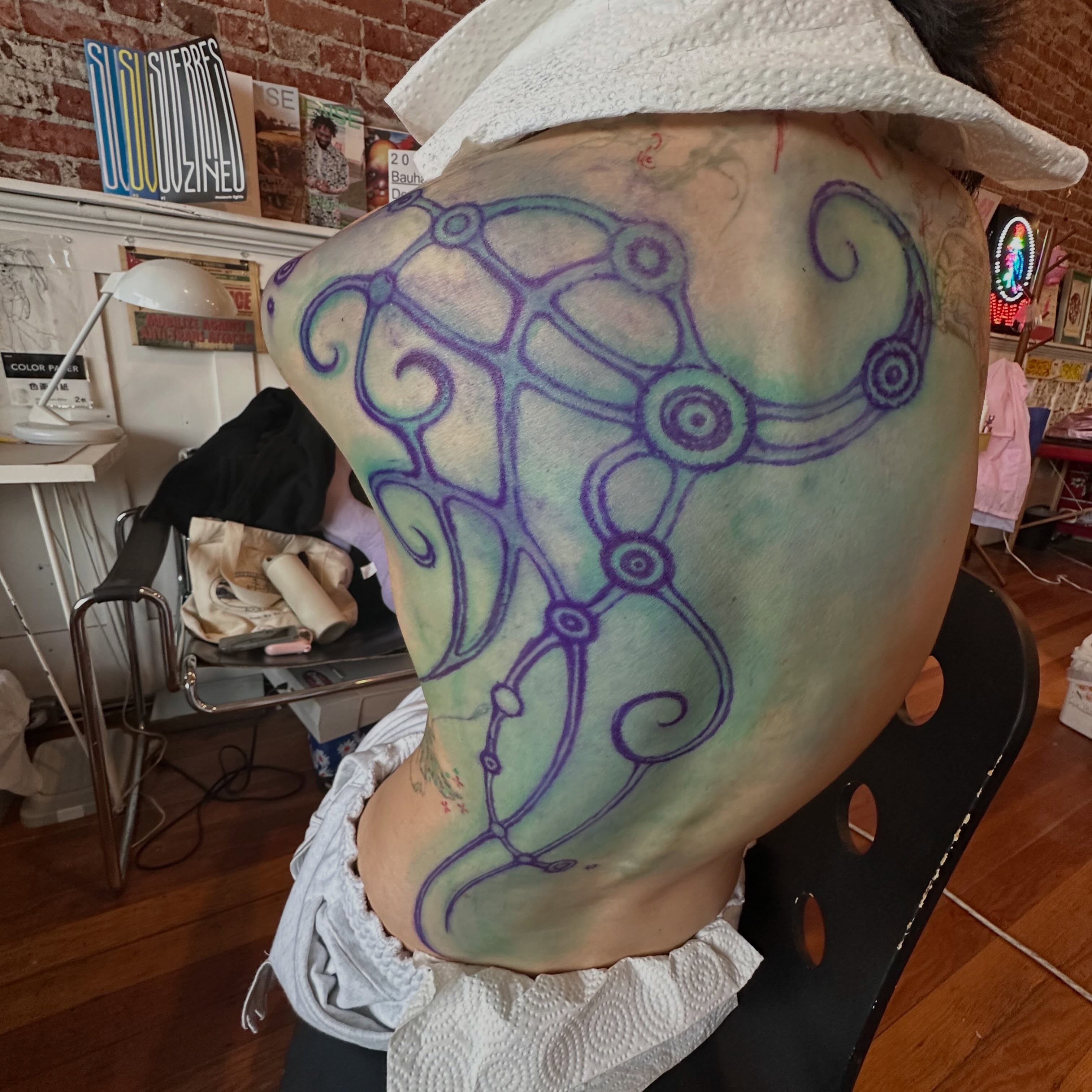 Tattoo by @7bugin7thdimension — geometric