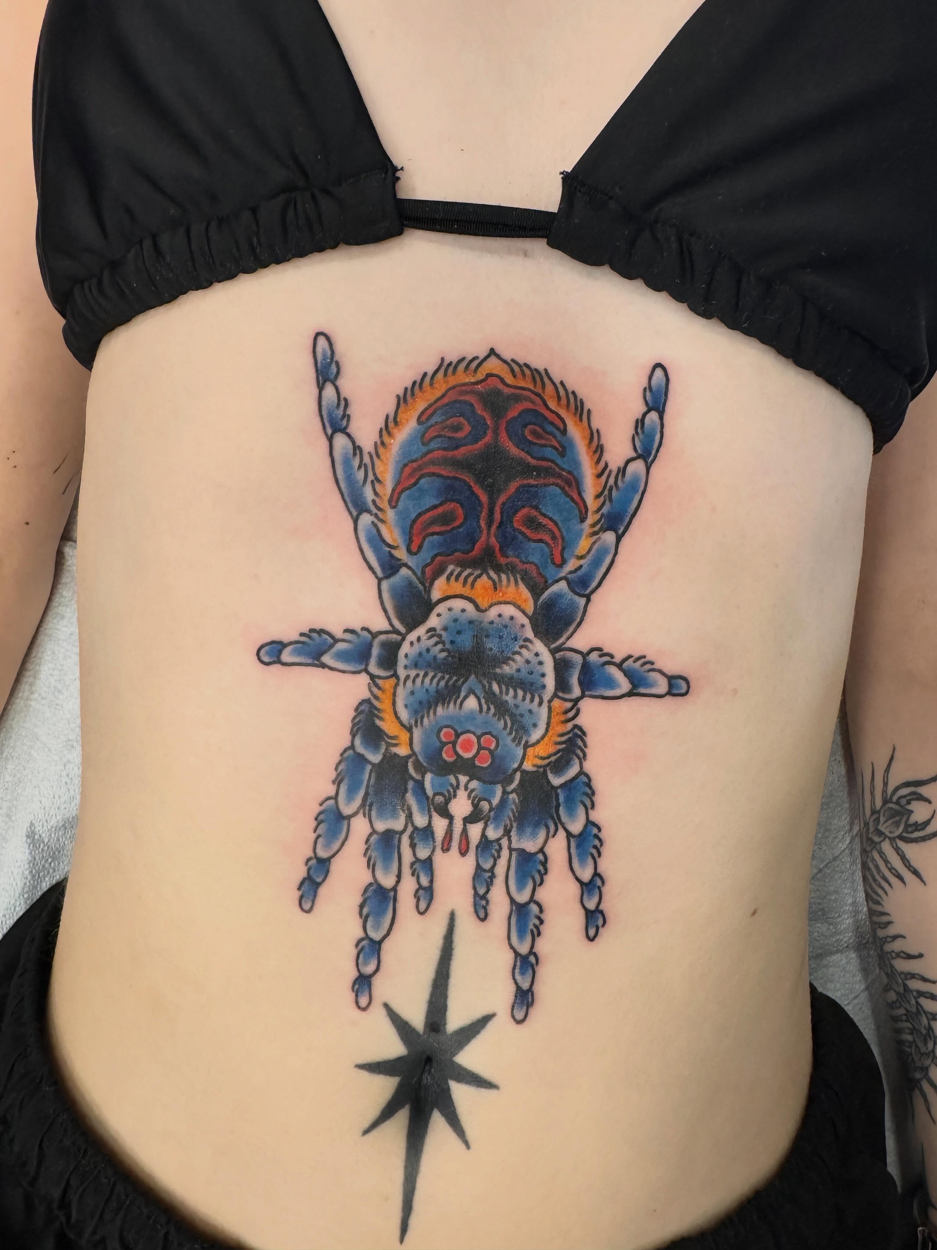 Tattoo by @thepinkmanther — american_traditional