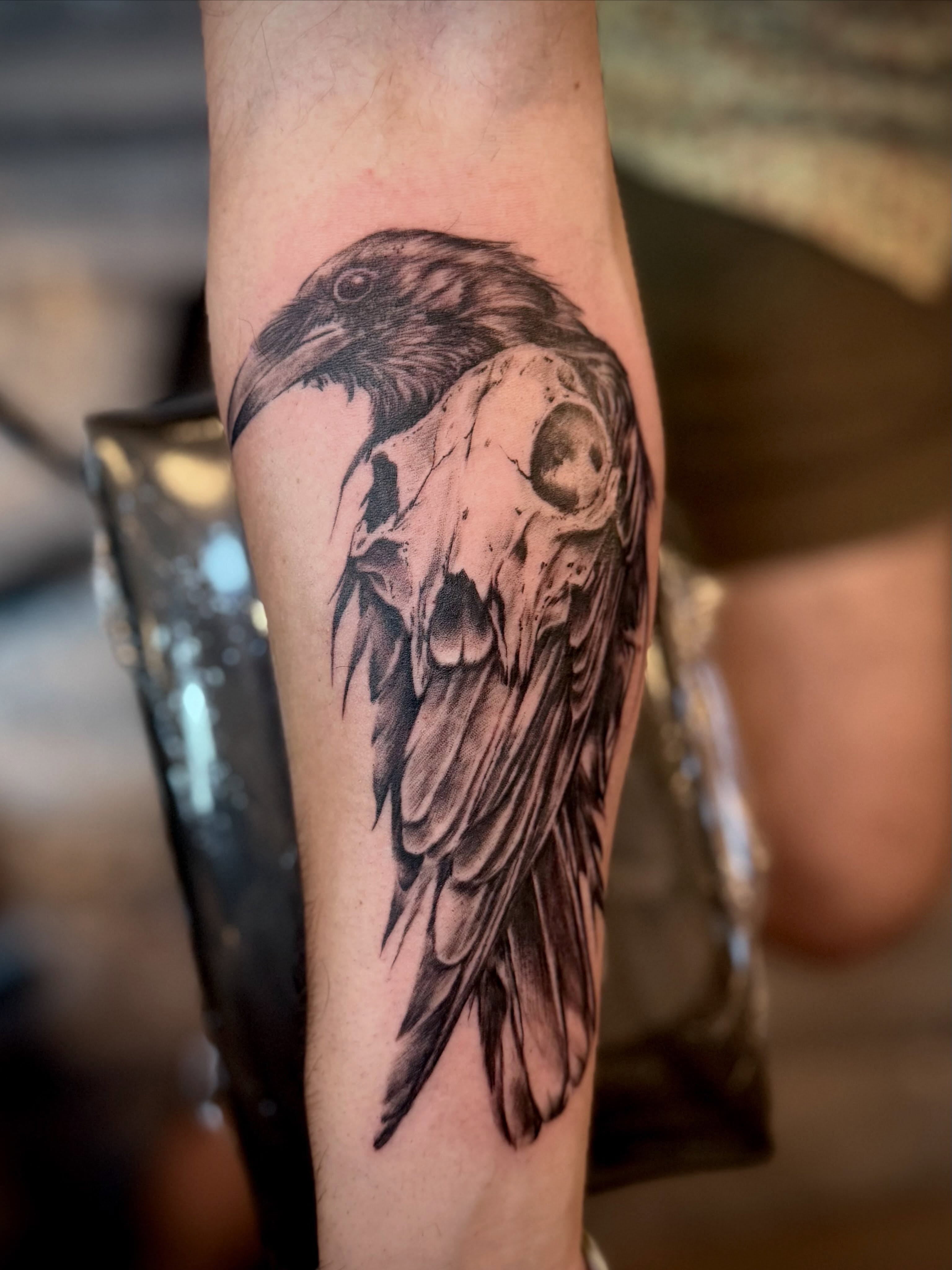 Tattoo by @ziptattoo — black_and_grey, realism
