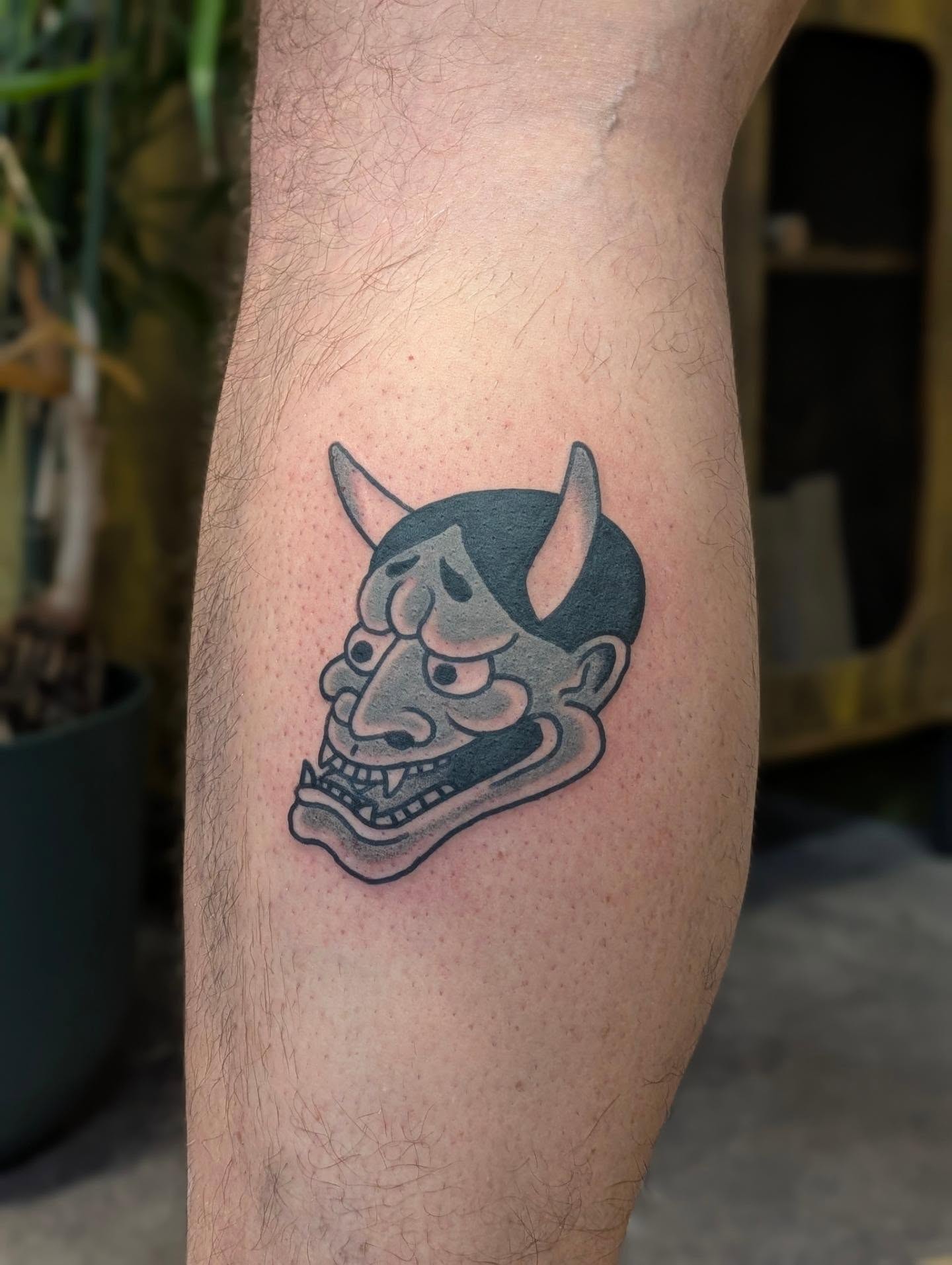 Tattoo by @emryandfriends — black_and_grey