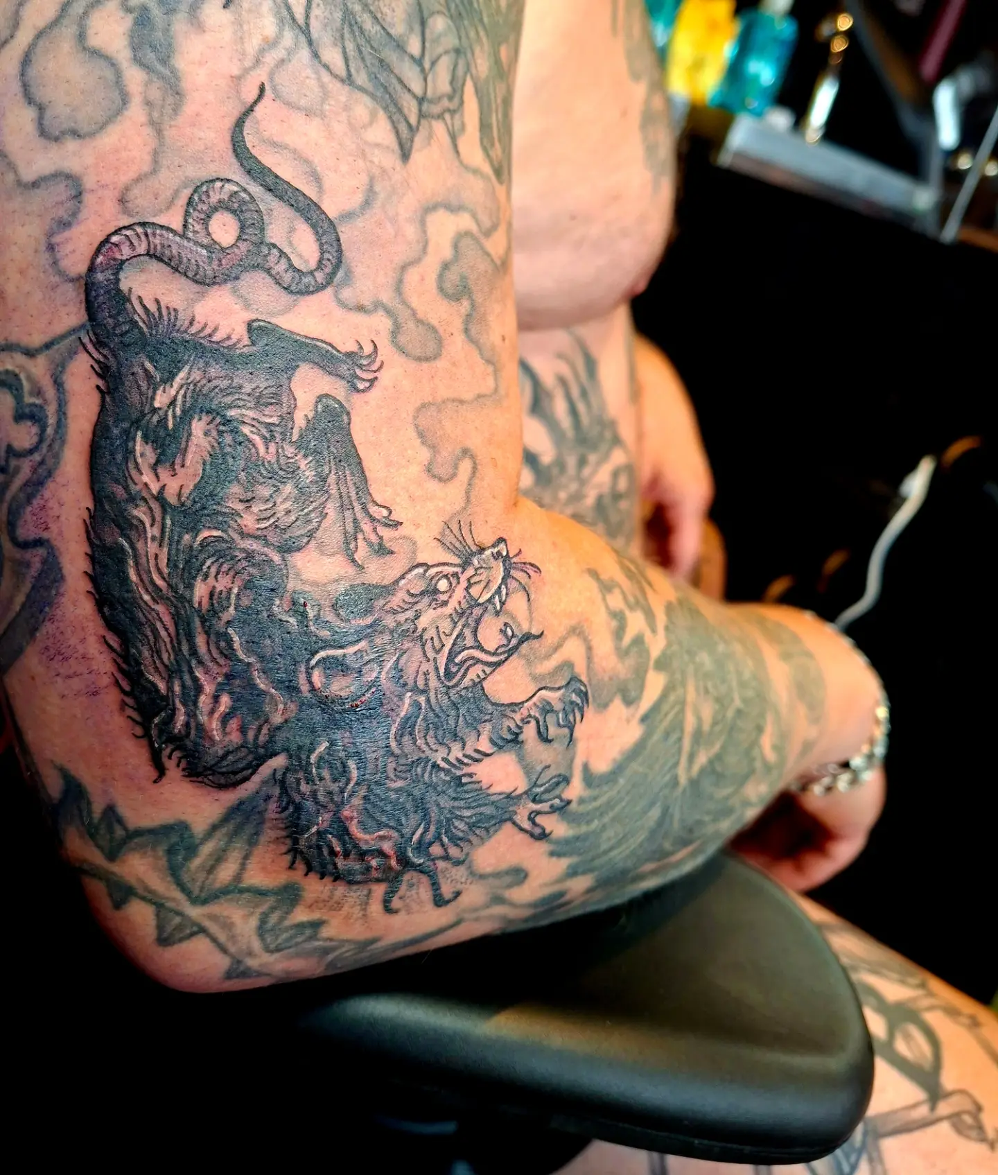 Tattoo by @gemthetattooedlady — american_traditional, black_and_grey