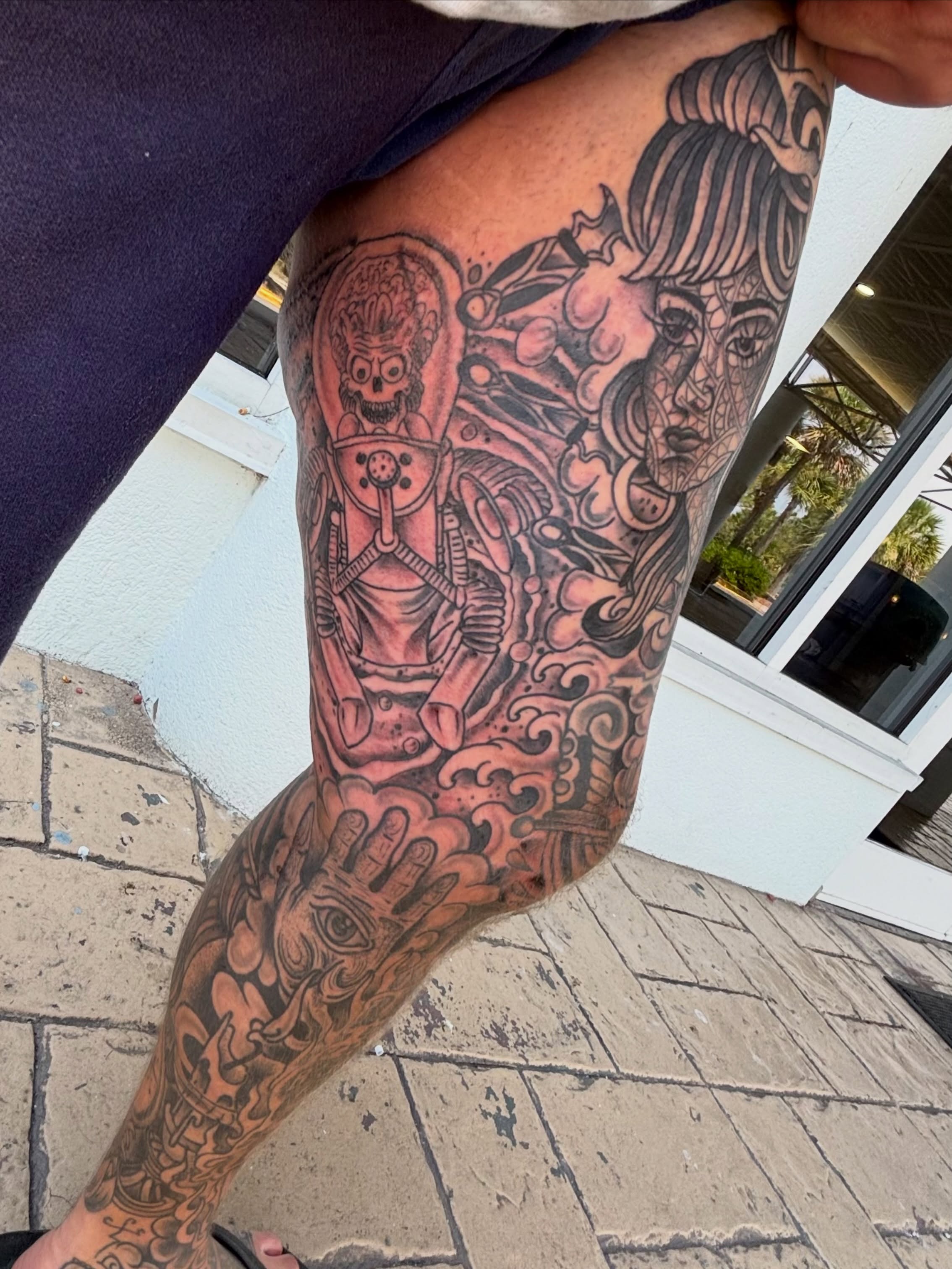 Tattoo by @zacharyiangarden — japanese_irezumi, dotwork