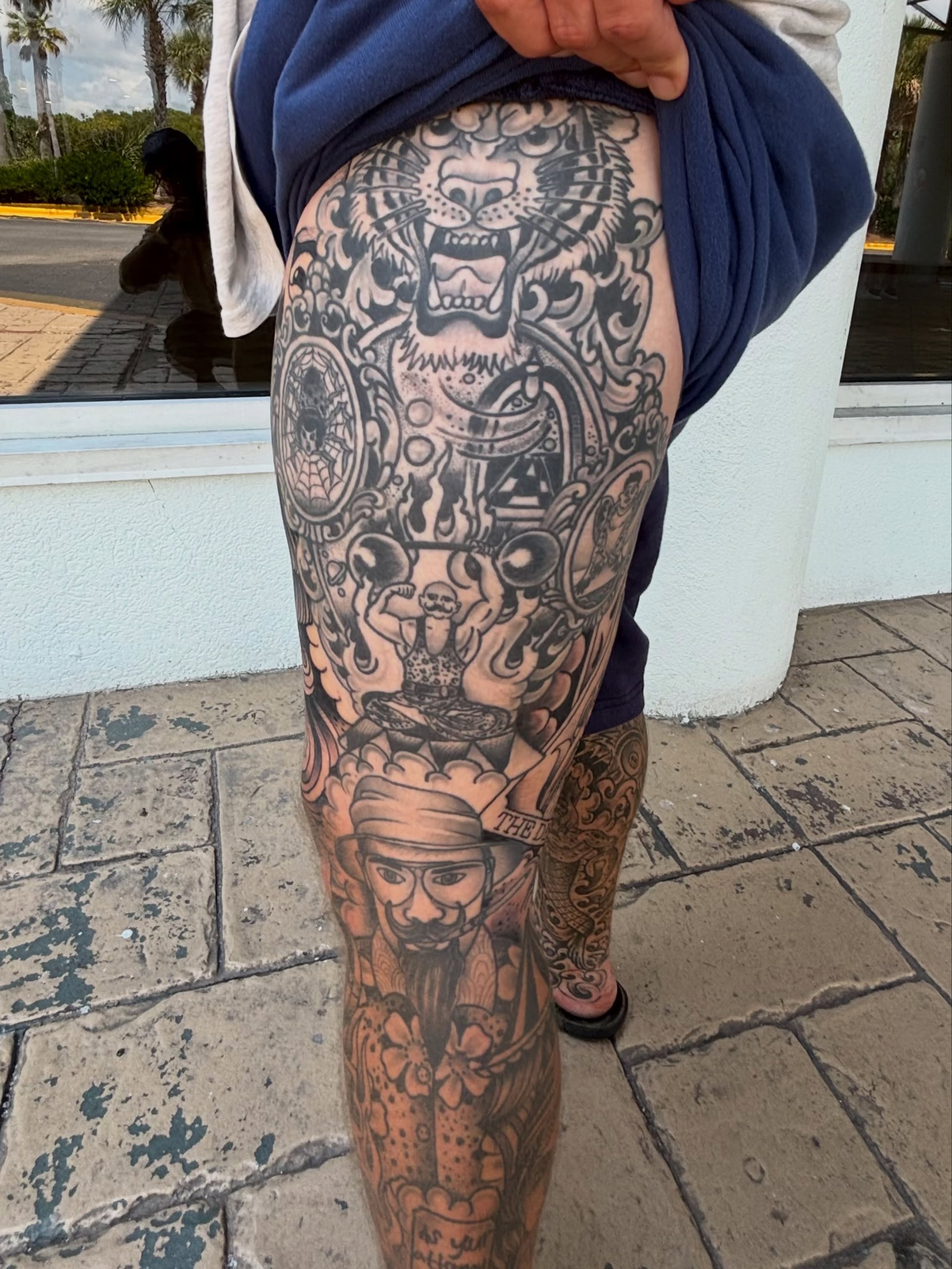 Tattoo by @zacharyiangarden — american_traditional, black_and_grey