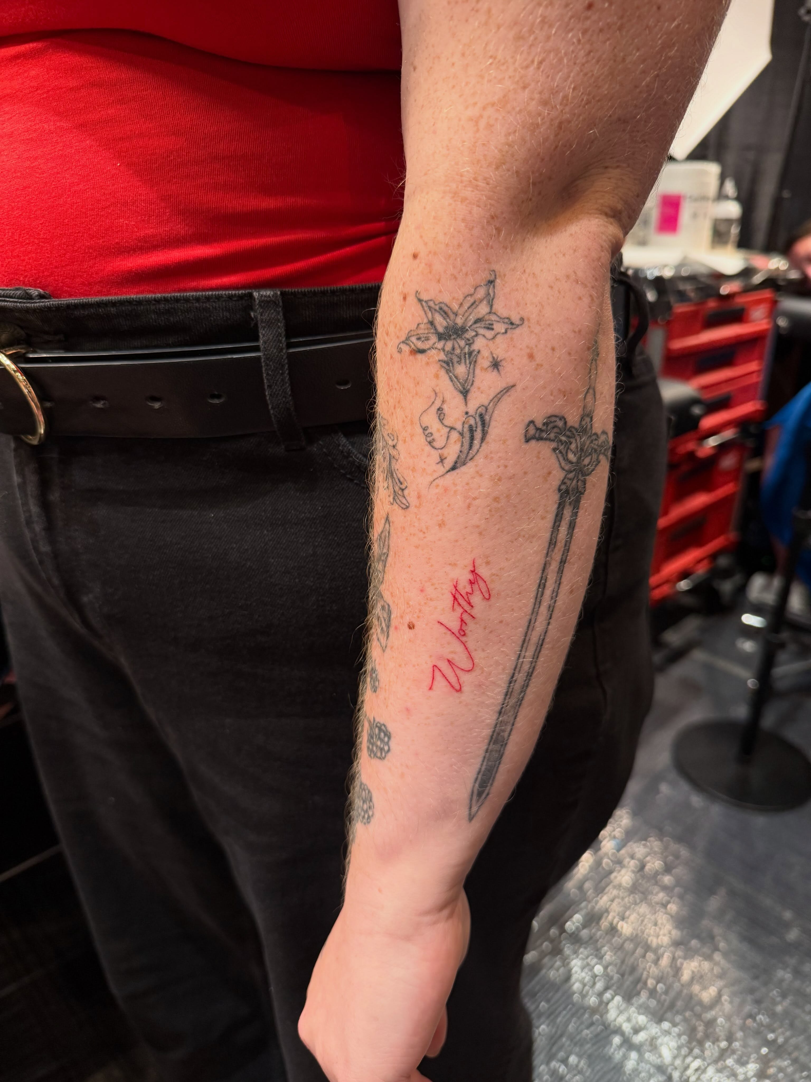 Tattoo by @rohrerink — black_and_grey