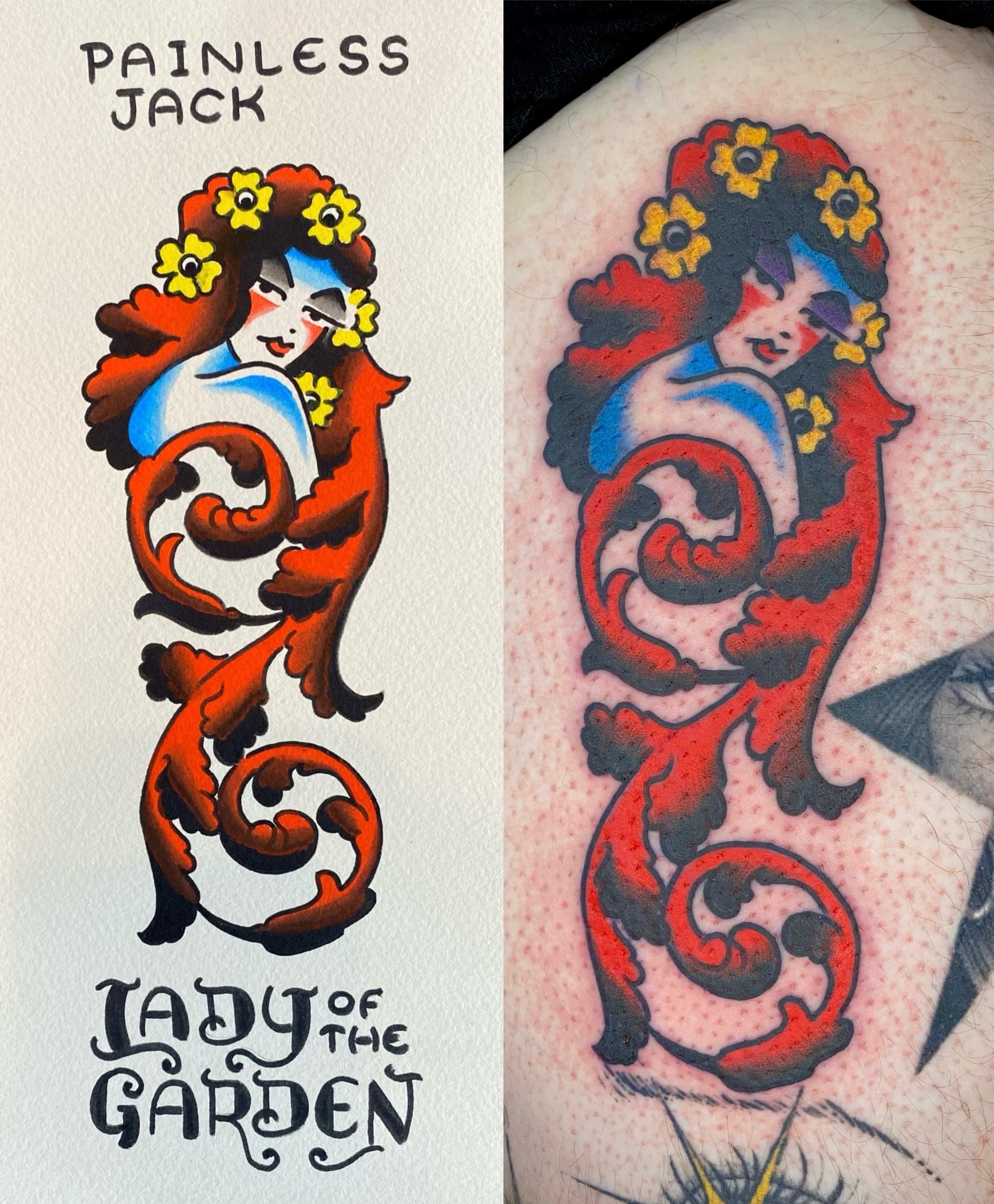 Tattoo by @painless_jack — american_traditional
