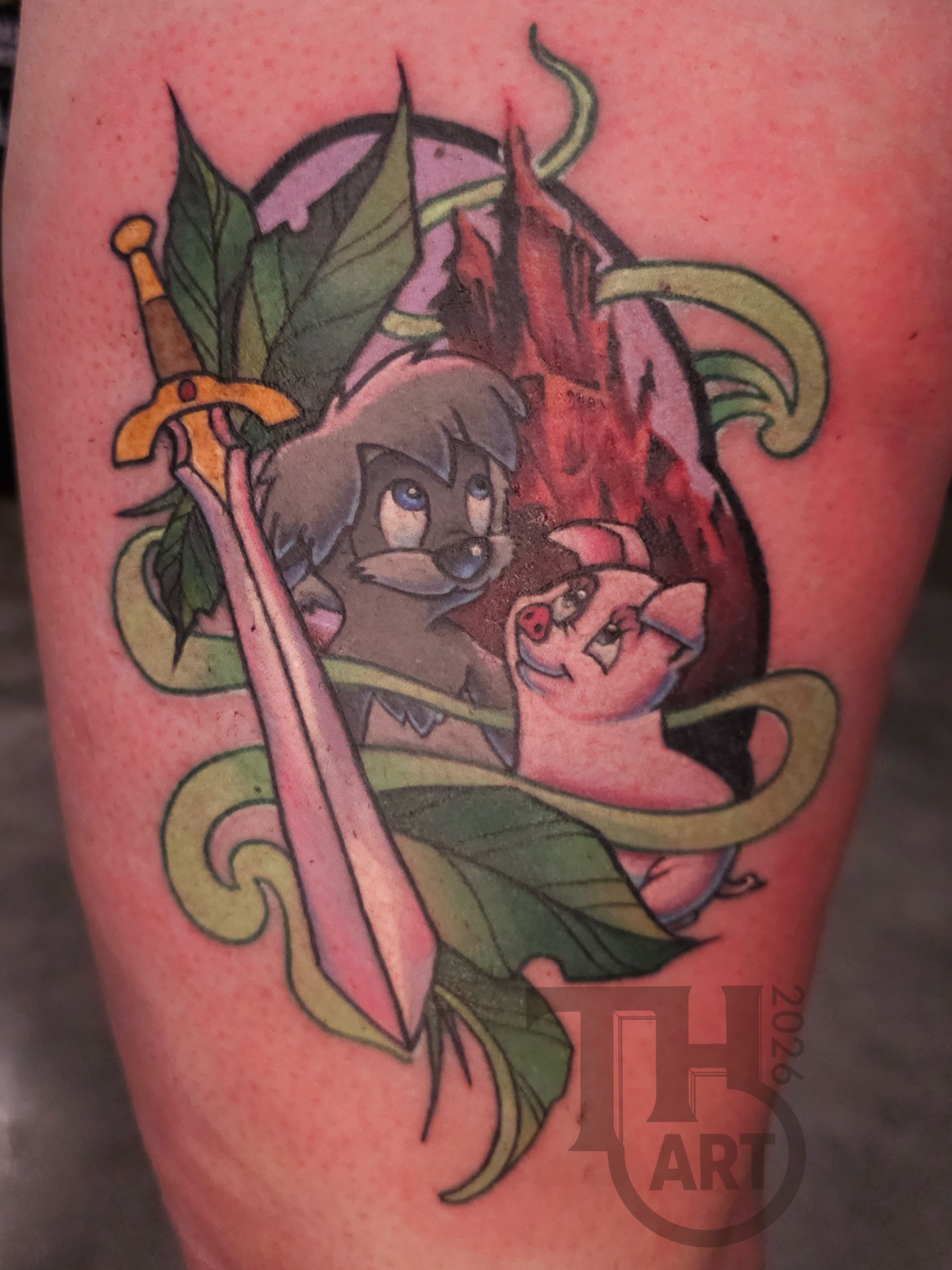 Tattoo by @thomasharrisart — new_school, illustrative
