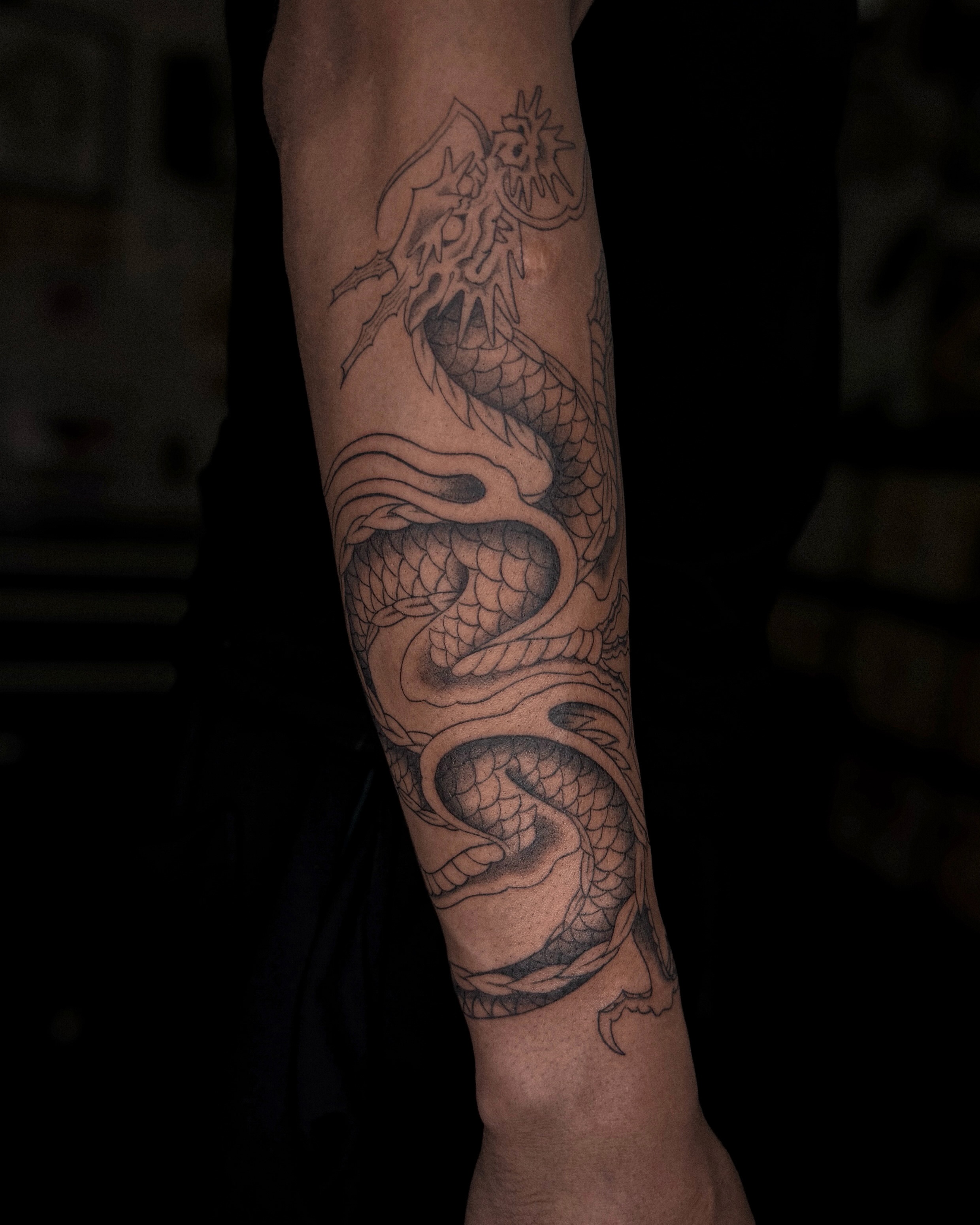 Tattoo by @jakeryantats — black_and_grey