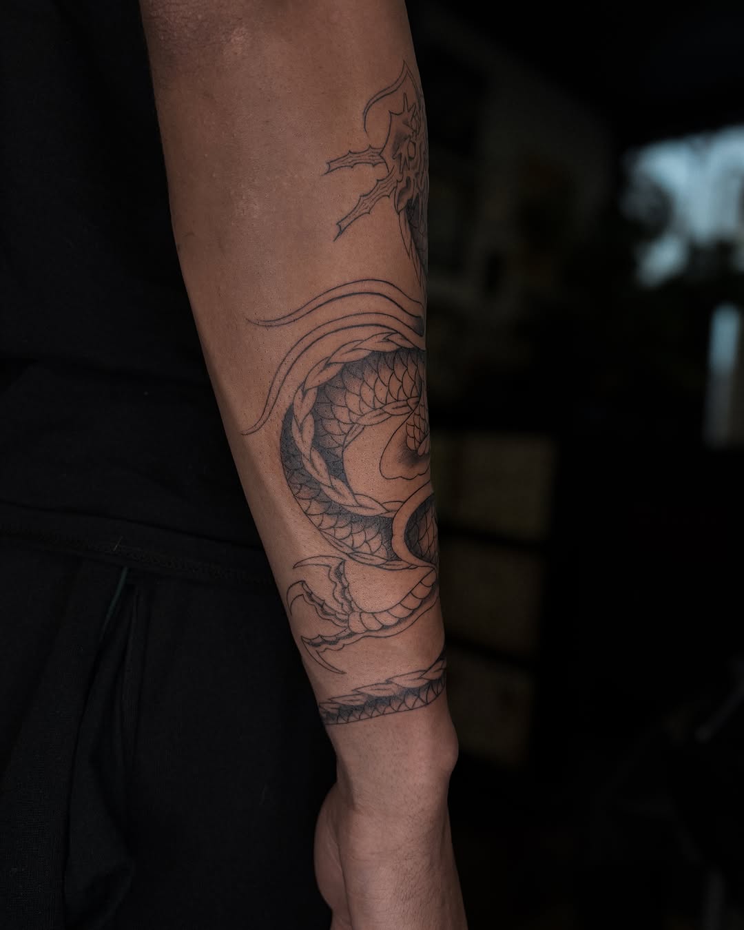 Tattoo by @jakeryantats — black_and_grey