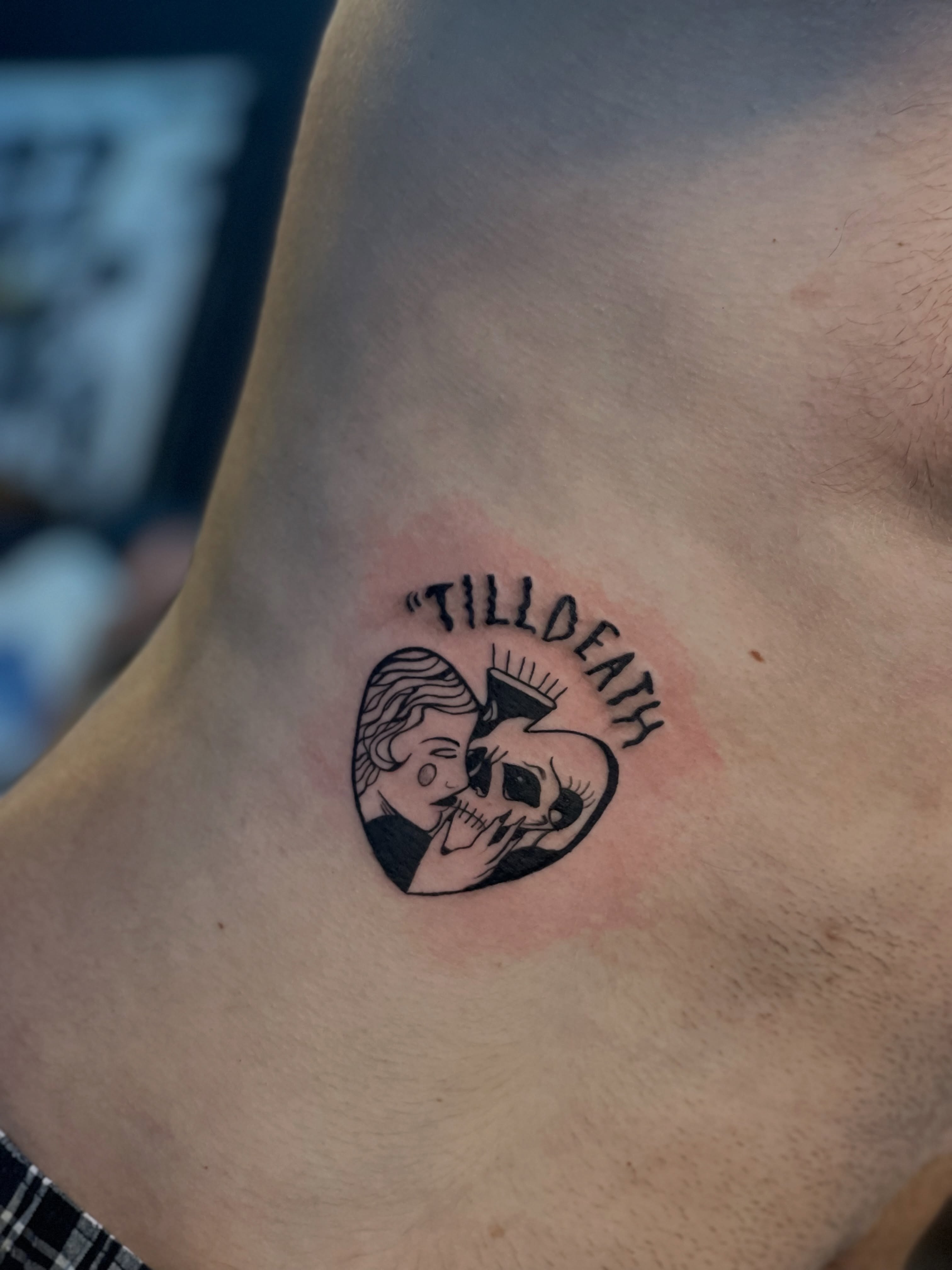 Tattoo by @peejiktattoo — black_and_grey