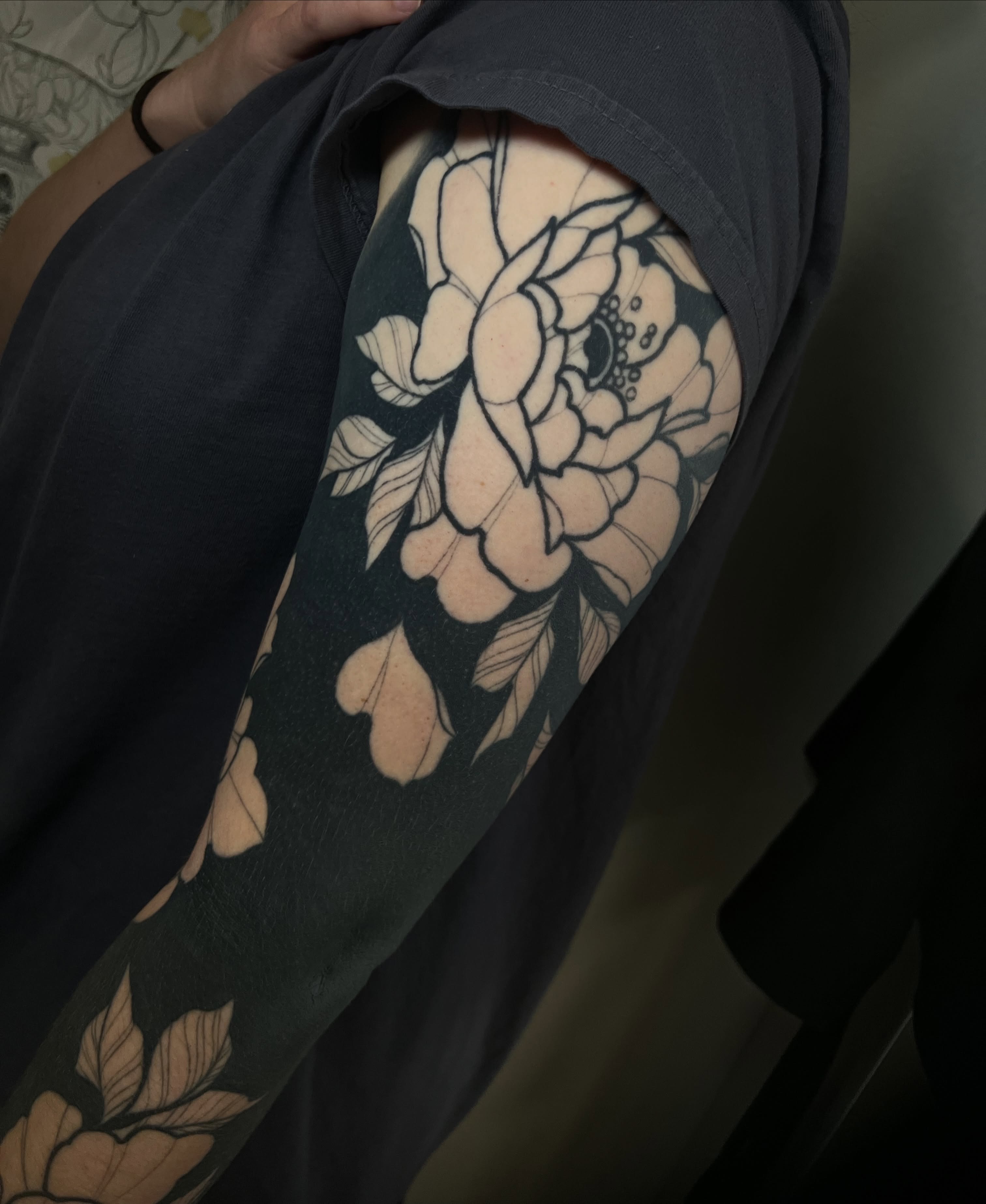 Tattoo by @rennietattoo — black_and_grey