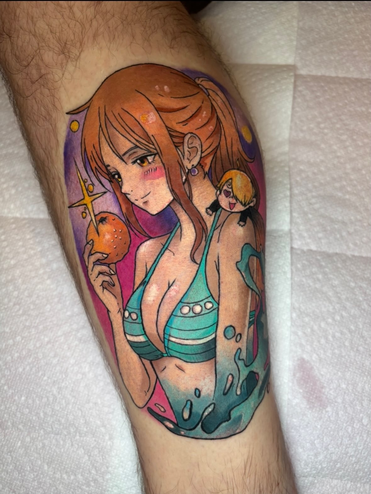 Tattoo by @dobbystattoos — anime