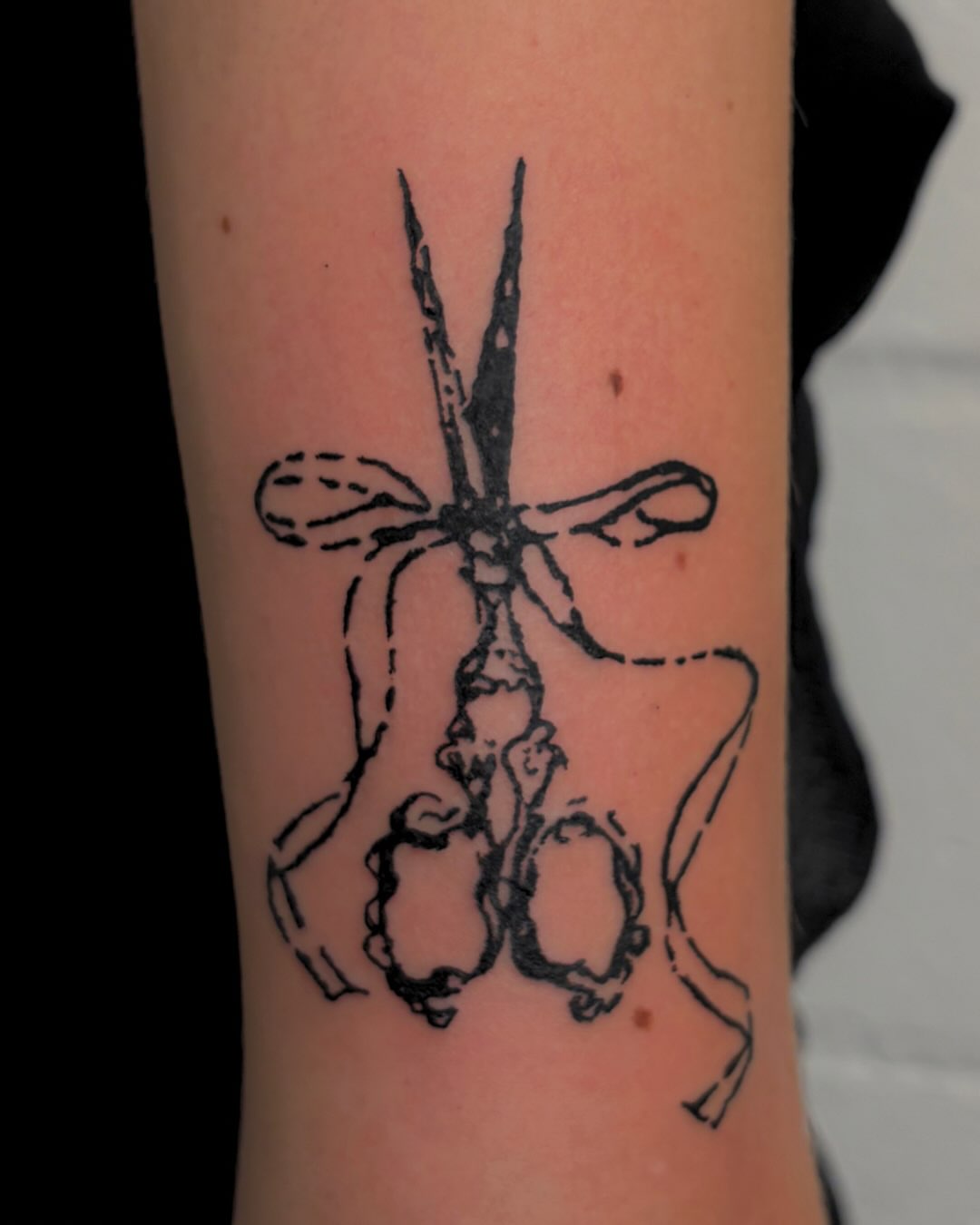 Tattoo by @cupidstunts__ — black_and_grey