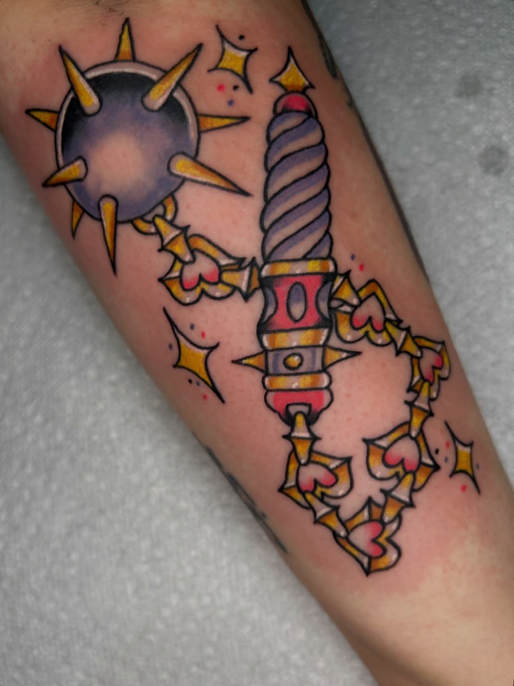 Tattoo by @chammertattoos — american_traditional