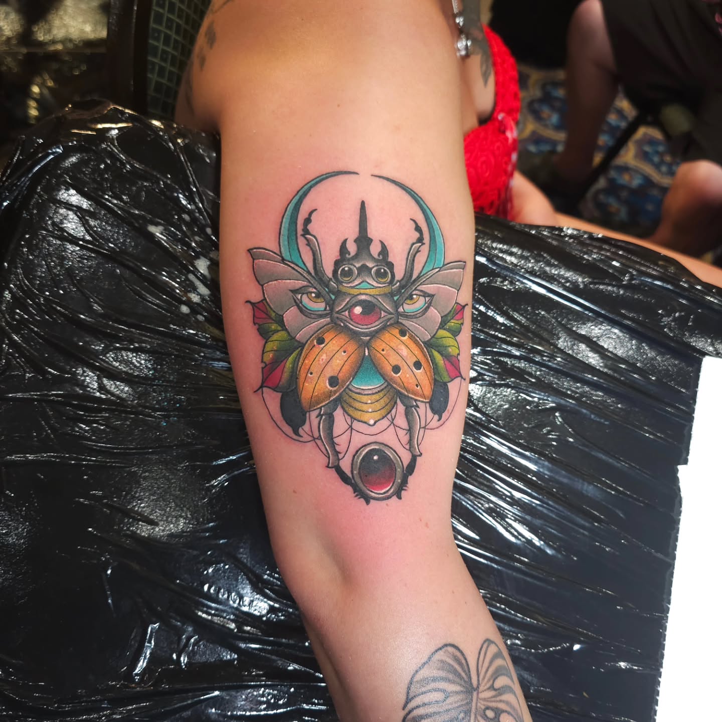 Tattoo by @lowcountryink — geometric, illustrative