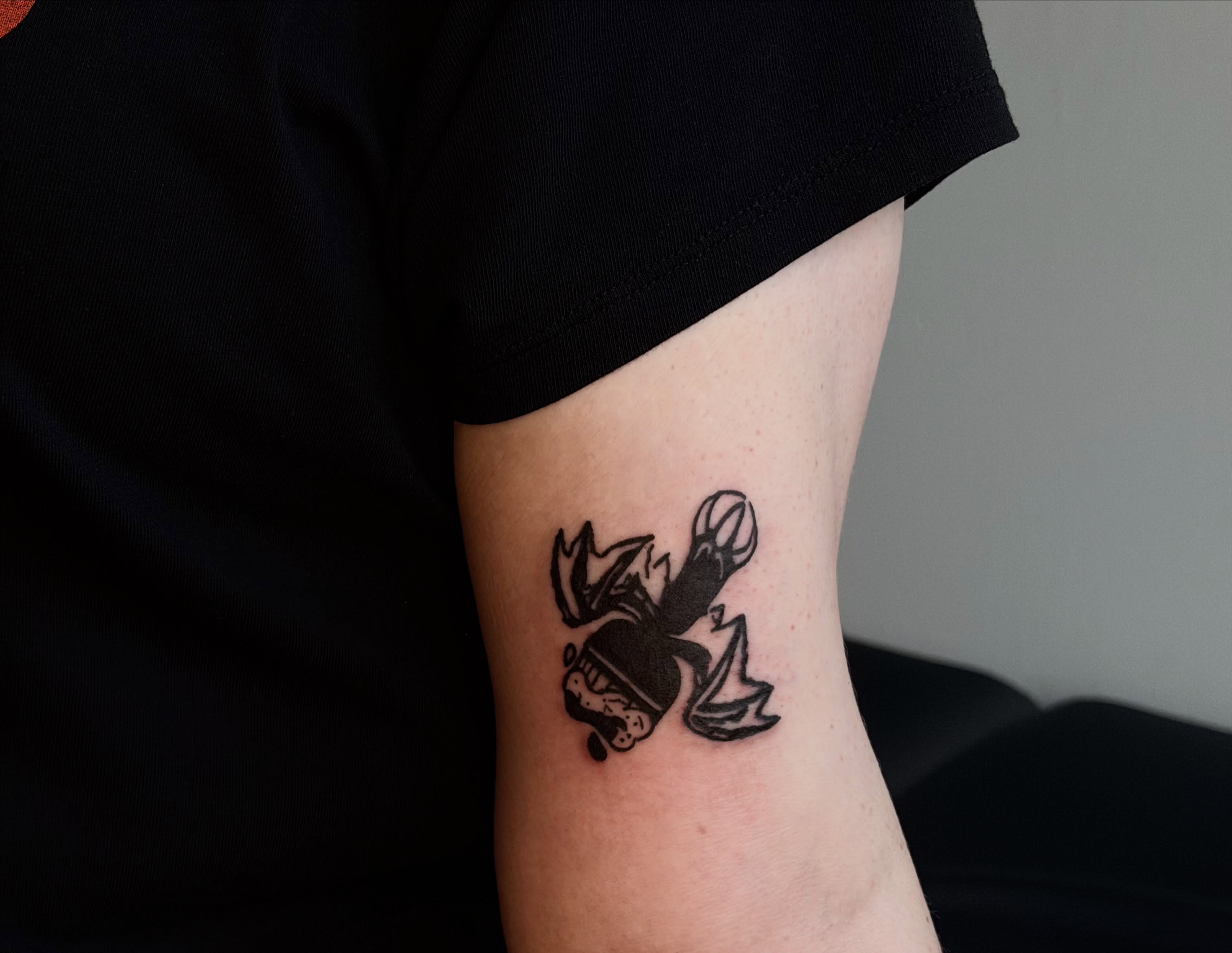 Tattoo by @isthepainok — black_and_grey