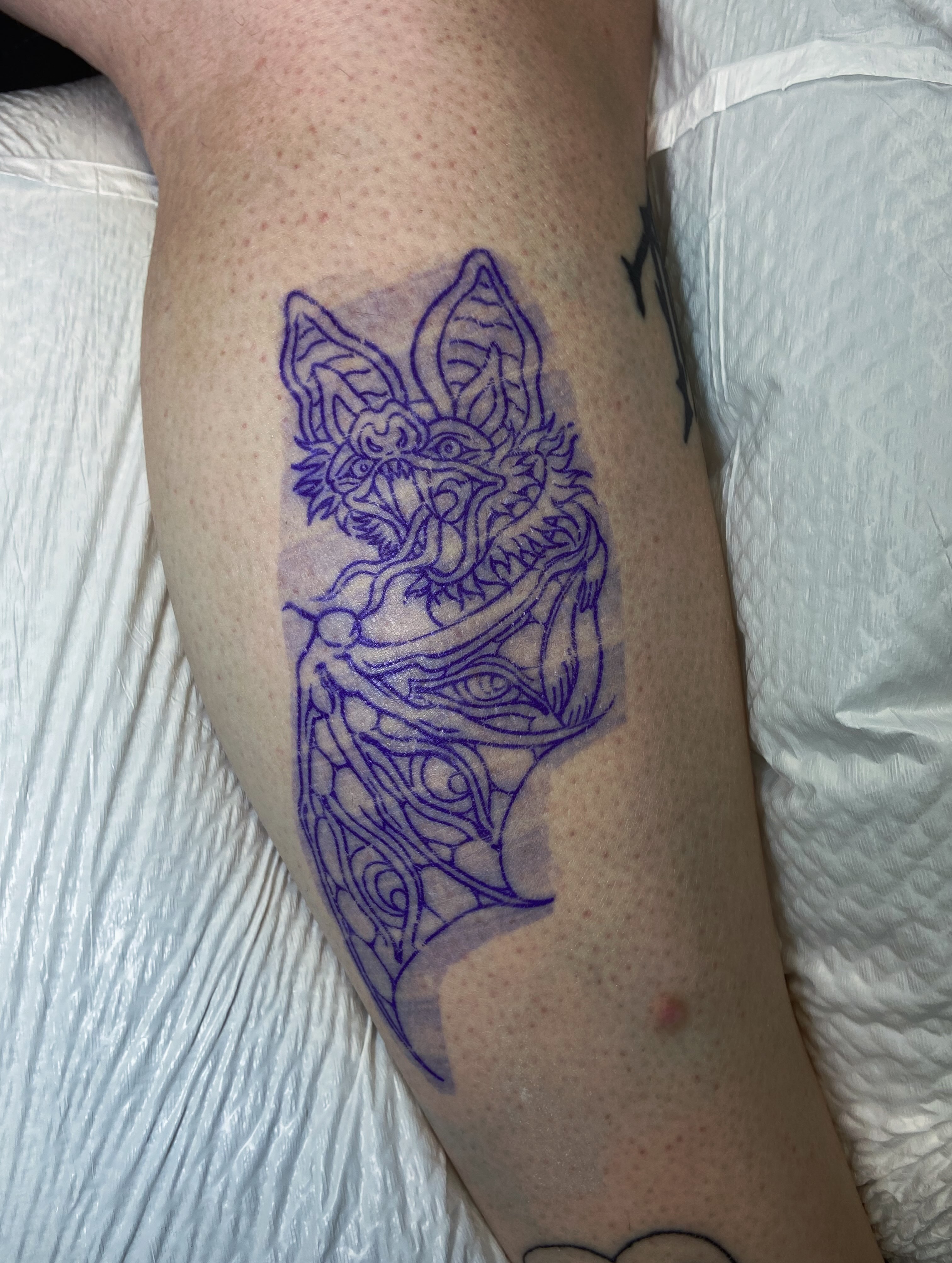 Tattoo by @tinyterrorink — geometric, ornamental