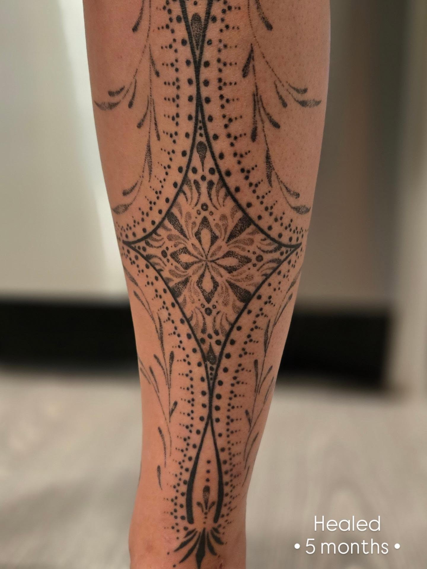 Tattoo by @meditating_ink — dotwork