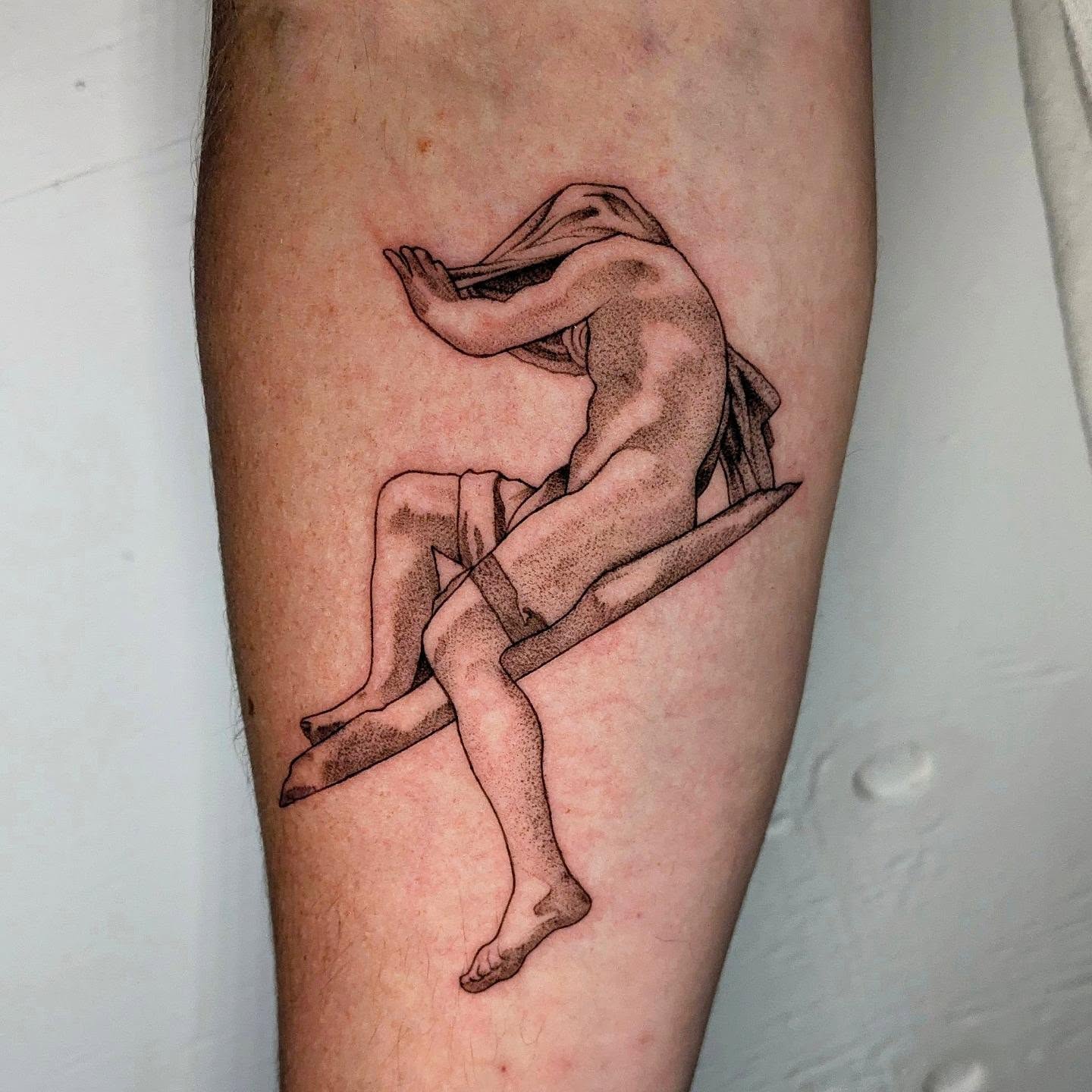 Tattoo by @jasdillonart — dotwork