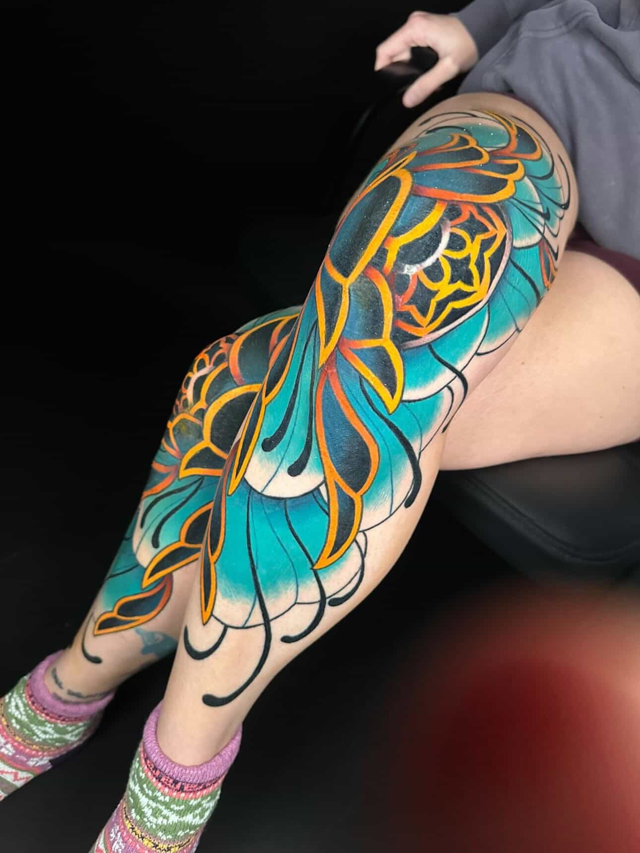 Tattoo by @willdotattoos — new_school, watercolor