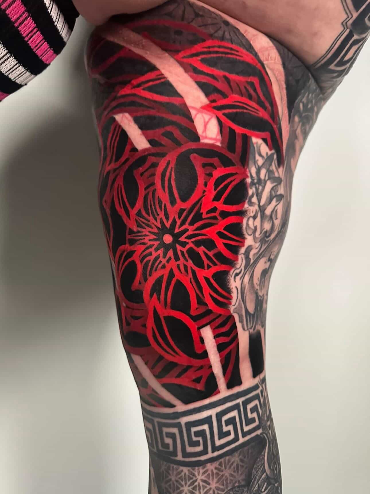 Tattoo by @willdotattoos — geometric