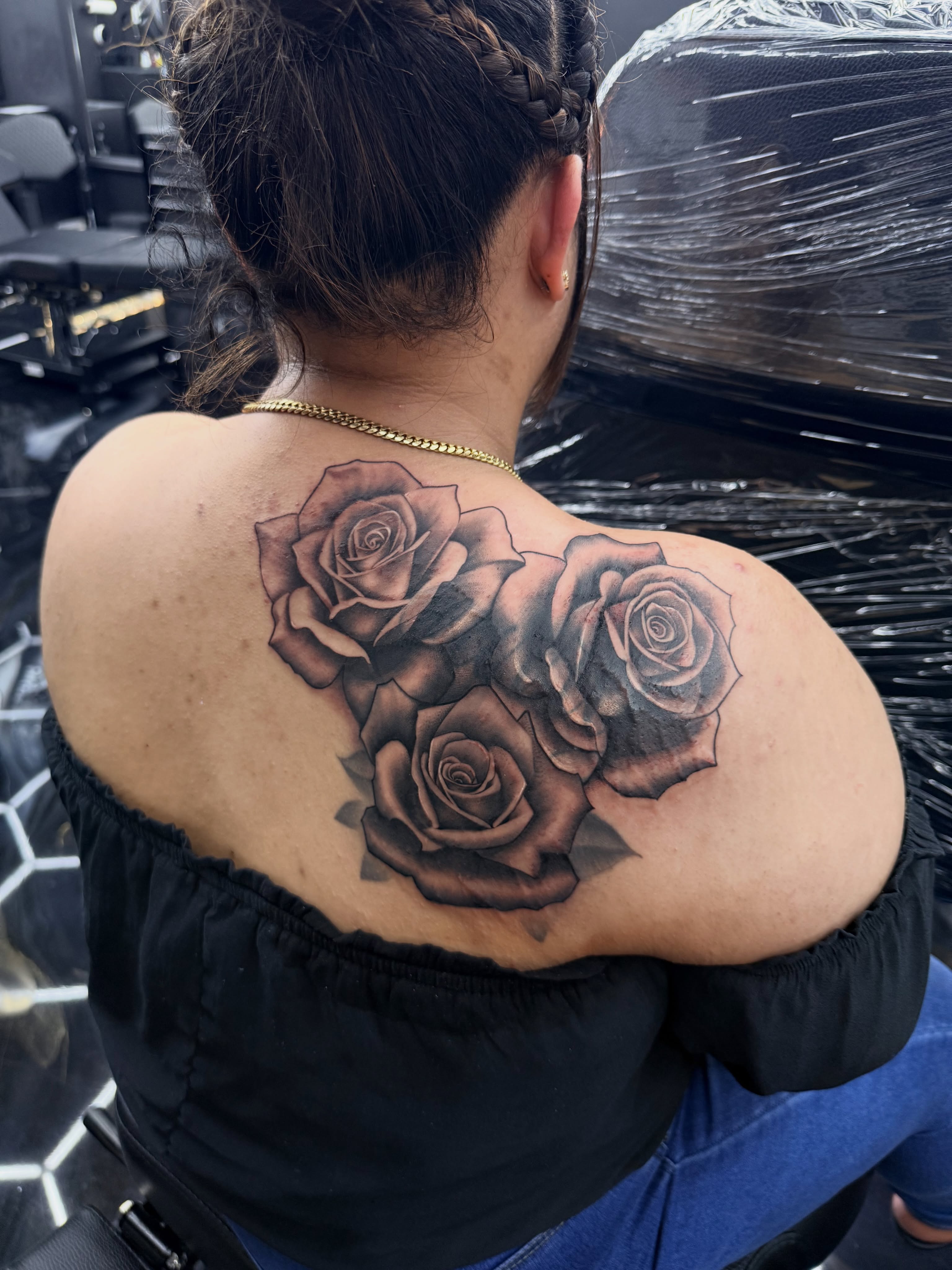 Tattoo by @chris_tattoo87 β black_and_grey