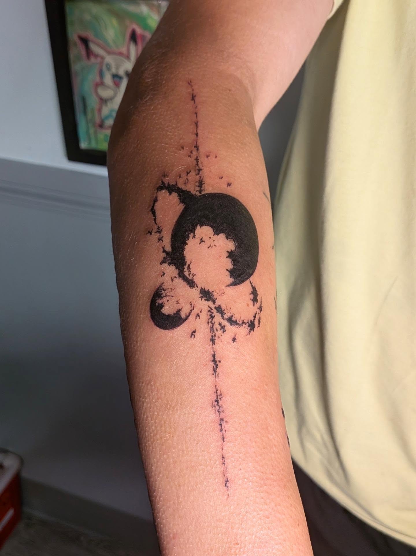 Tattoo by @jadektattoos — dotwork
