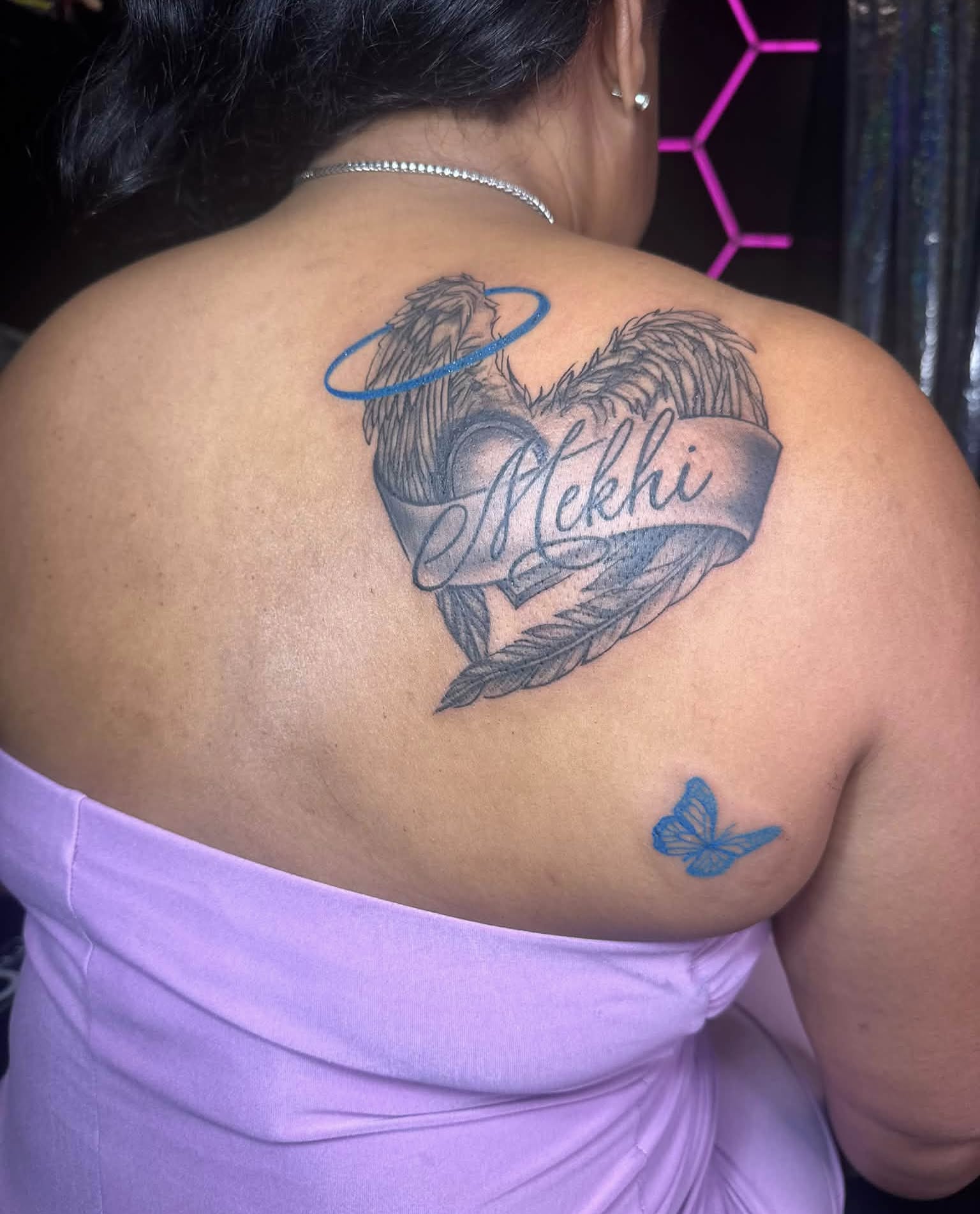 Tattoo by @iamsheinks — black_and_grey