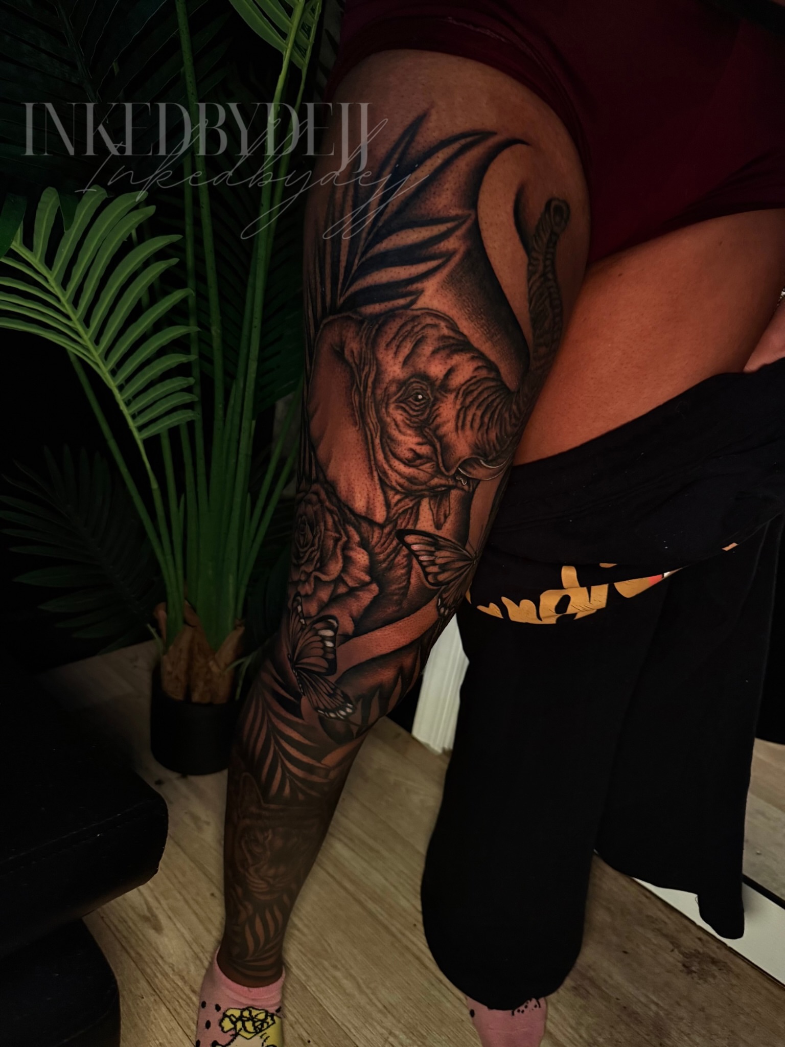 Tattoo by @inkedbydejj — realism, dark_realism