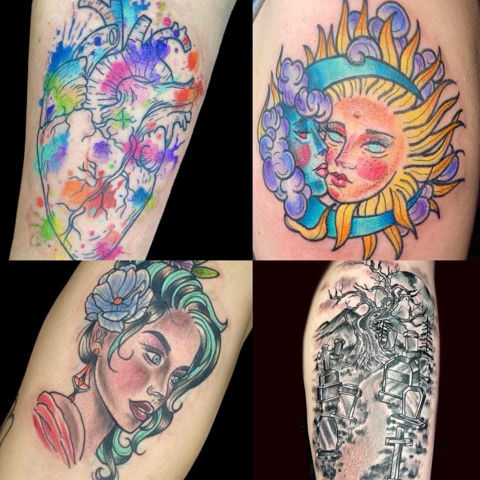 Tattoo by @lilithwhite2259 — watercolor