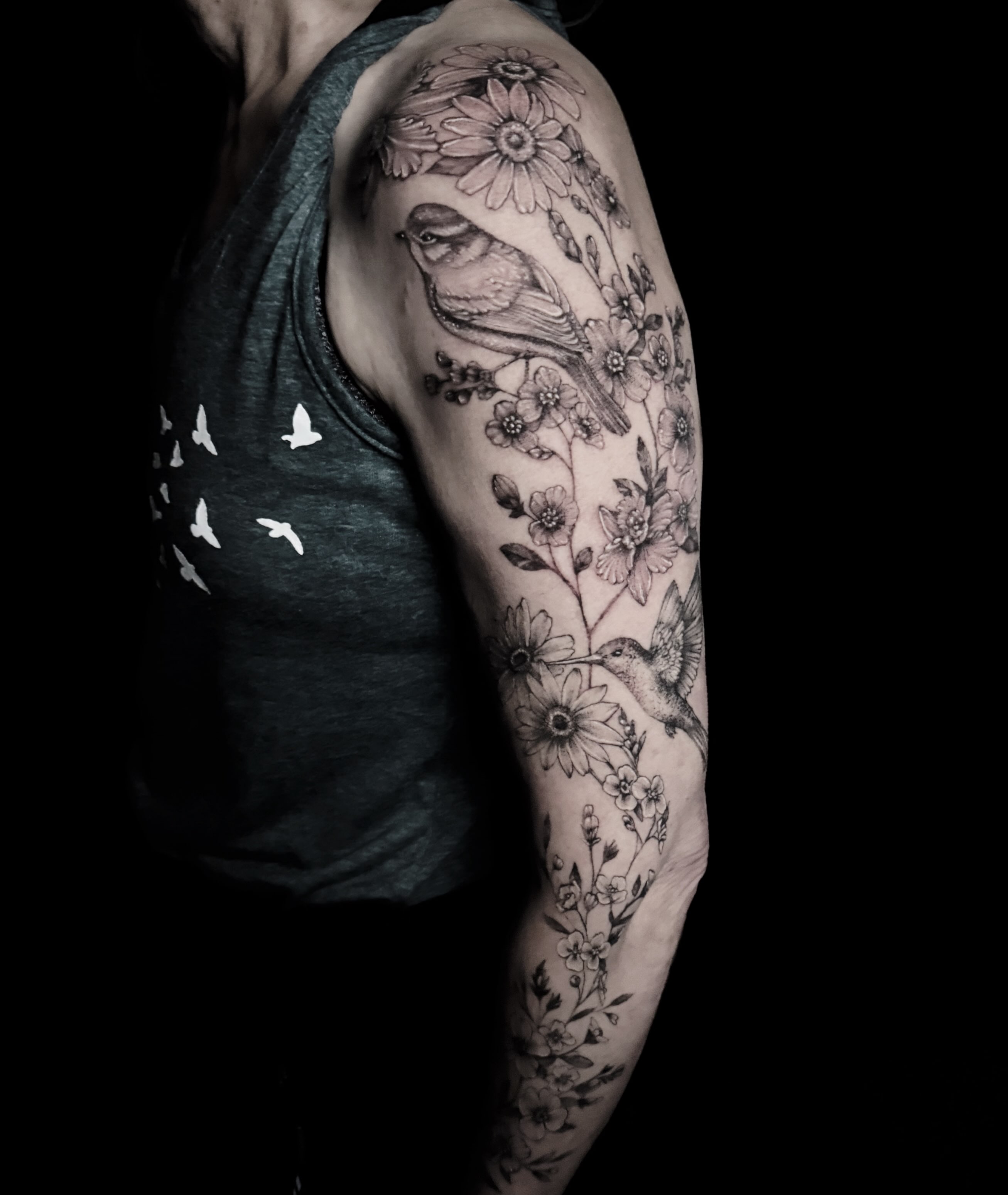 Tattoo by @shengguevaratattoos — black_and_grey