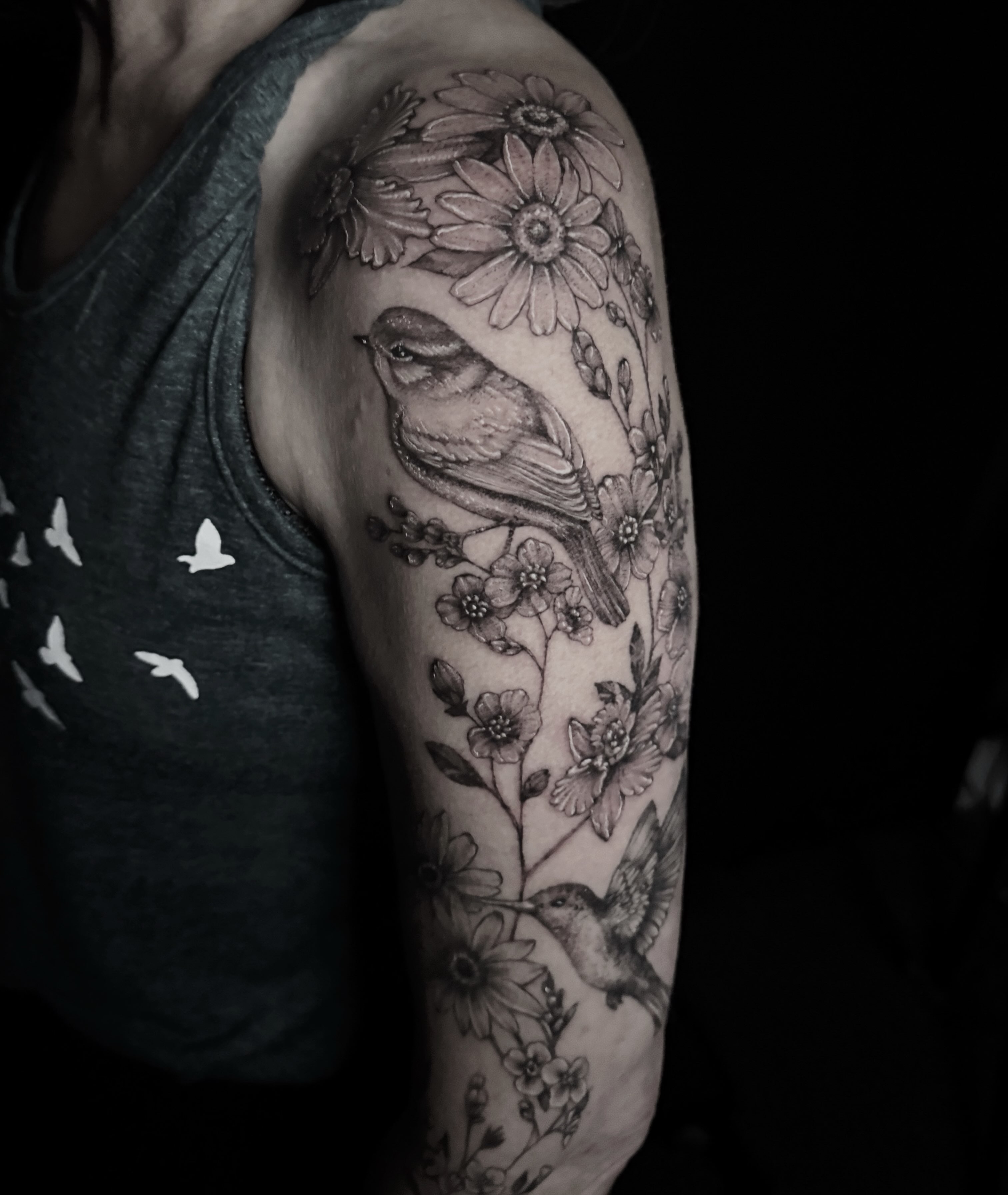 Tattoo by @shengguevaratattoos — black_and_grey, realism