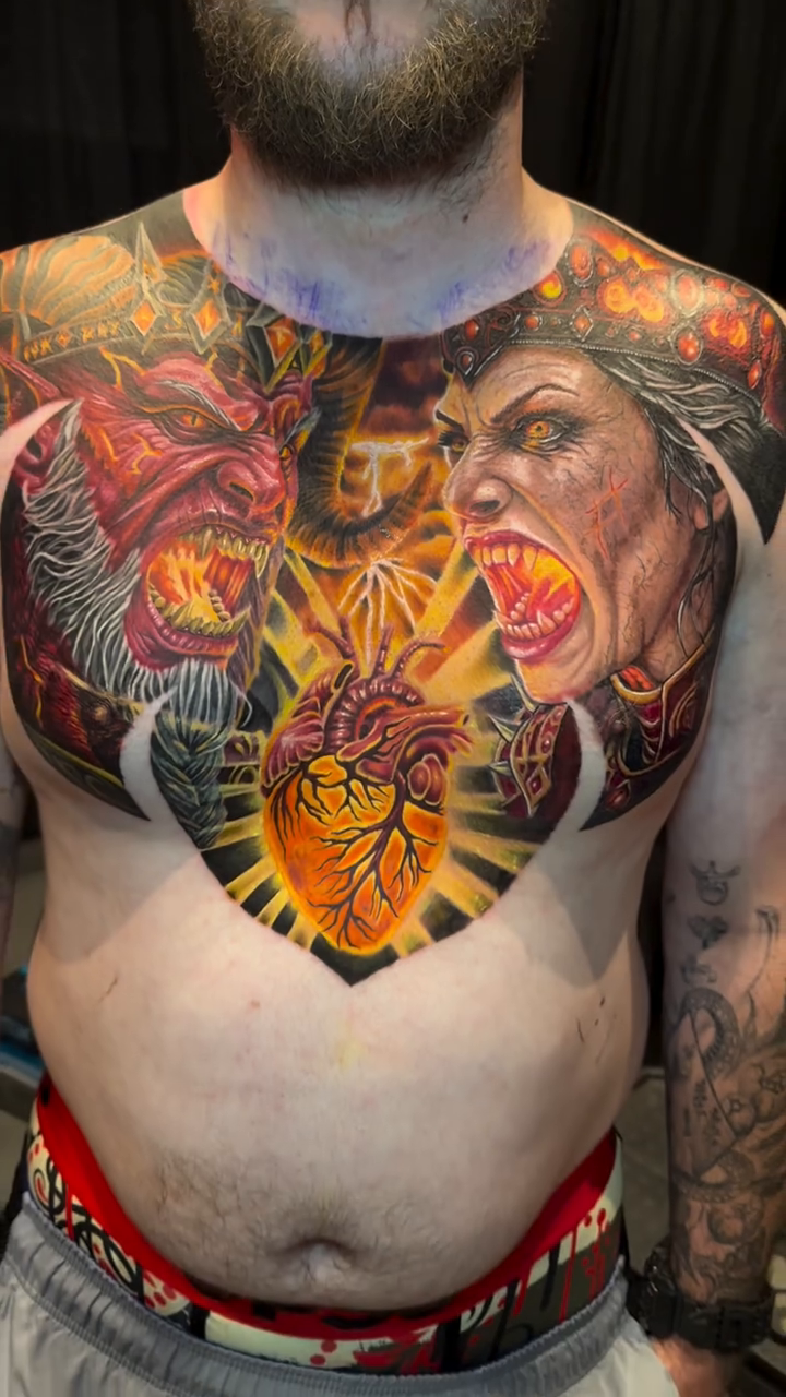 Tattoo work at Summit Invitational 2026