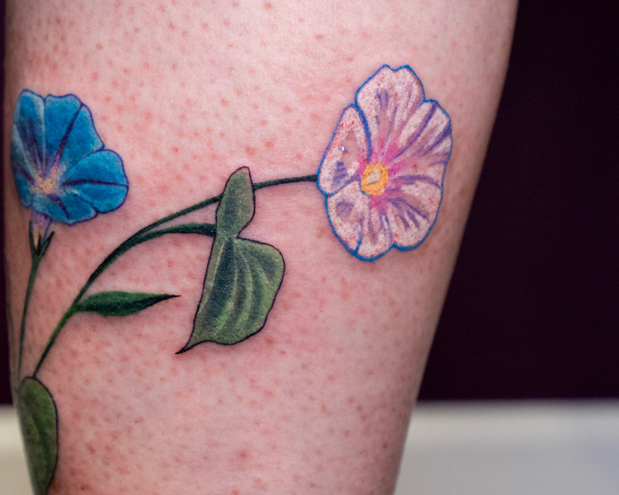 Tattoo by @zol_helios — watercolor