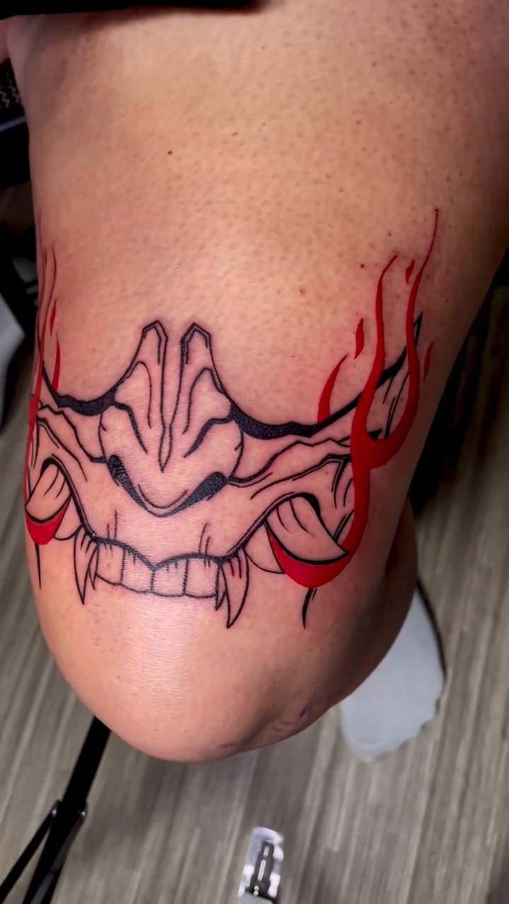 Tattoo by @redtideink — japanese_irezumi, black_and_grey