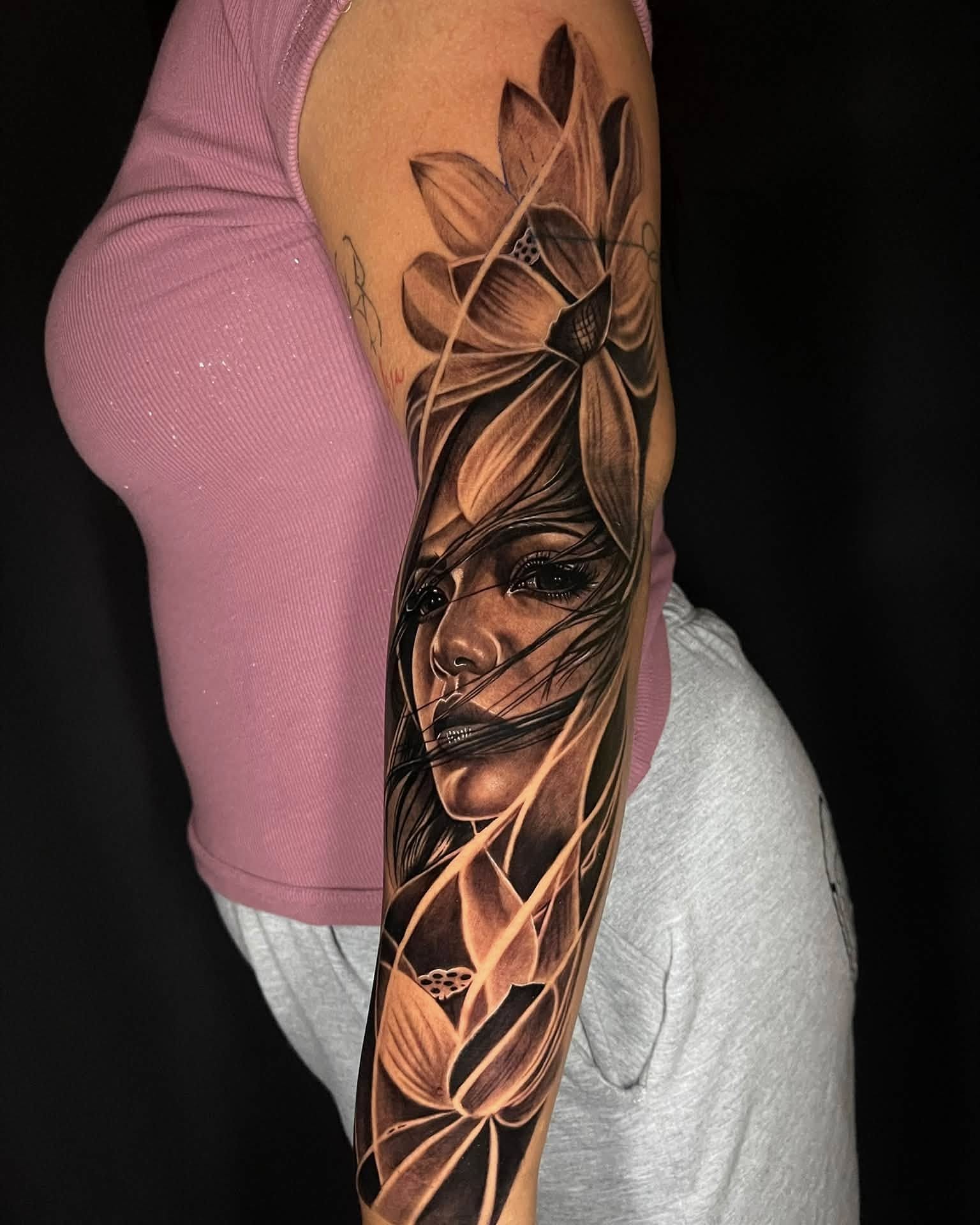 Tattoo by @saintstatts — realism, dark_realism