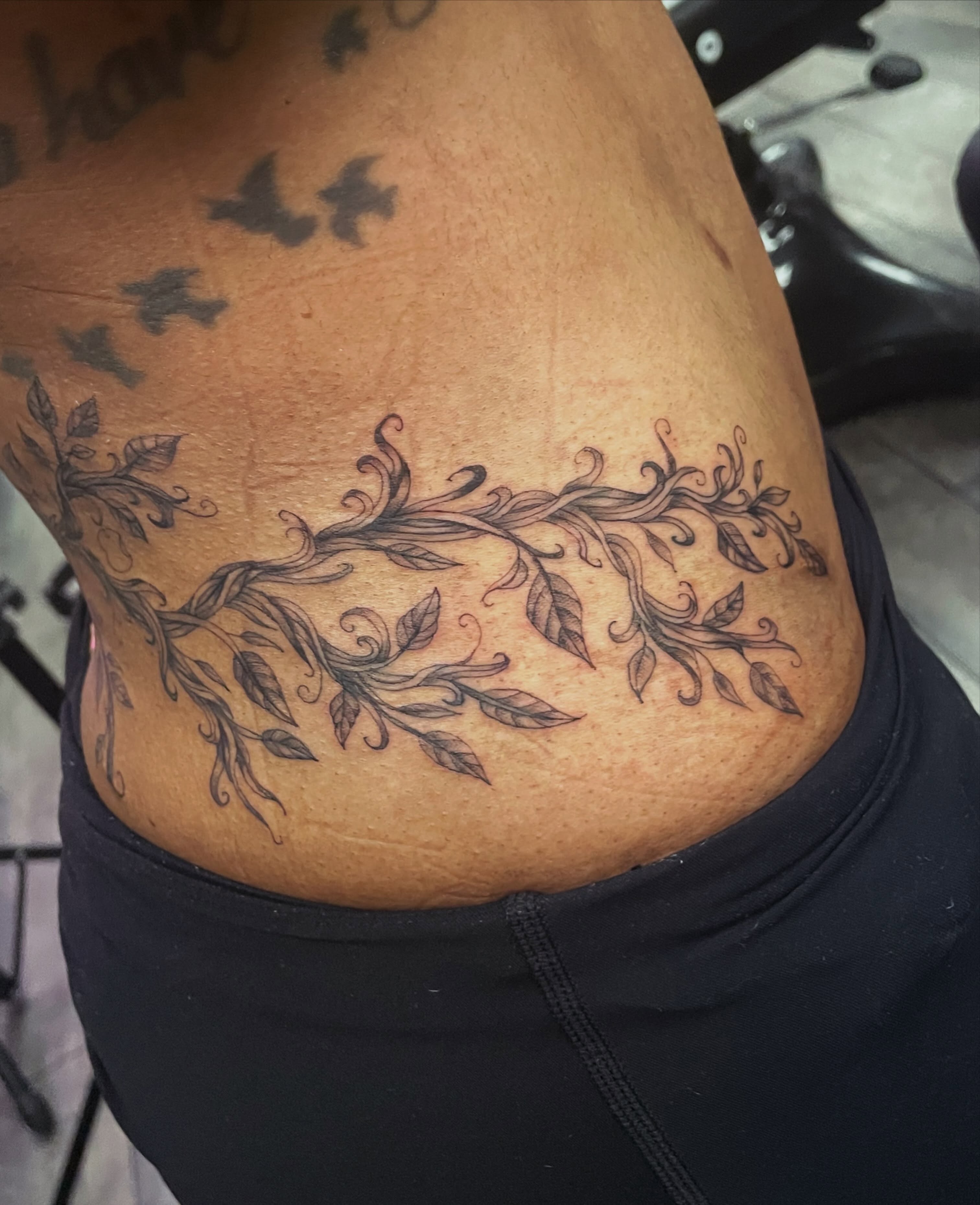 Tattoo by @tattoomebella β black_and_grey