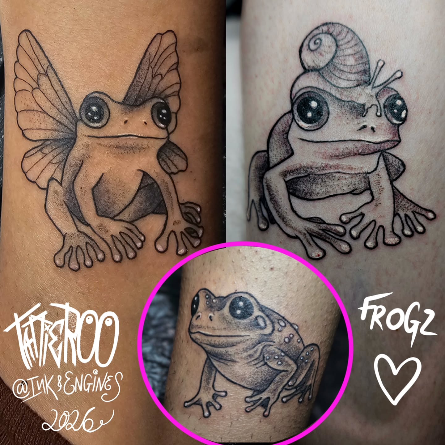 Tattoo by @tattier00 — dotwork, realism