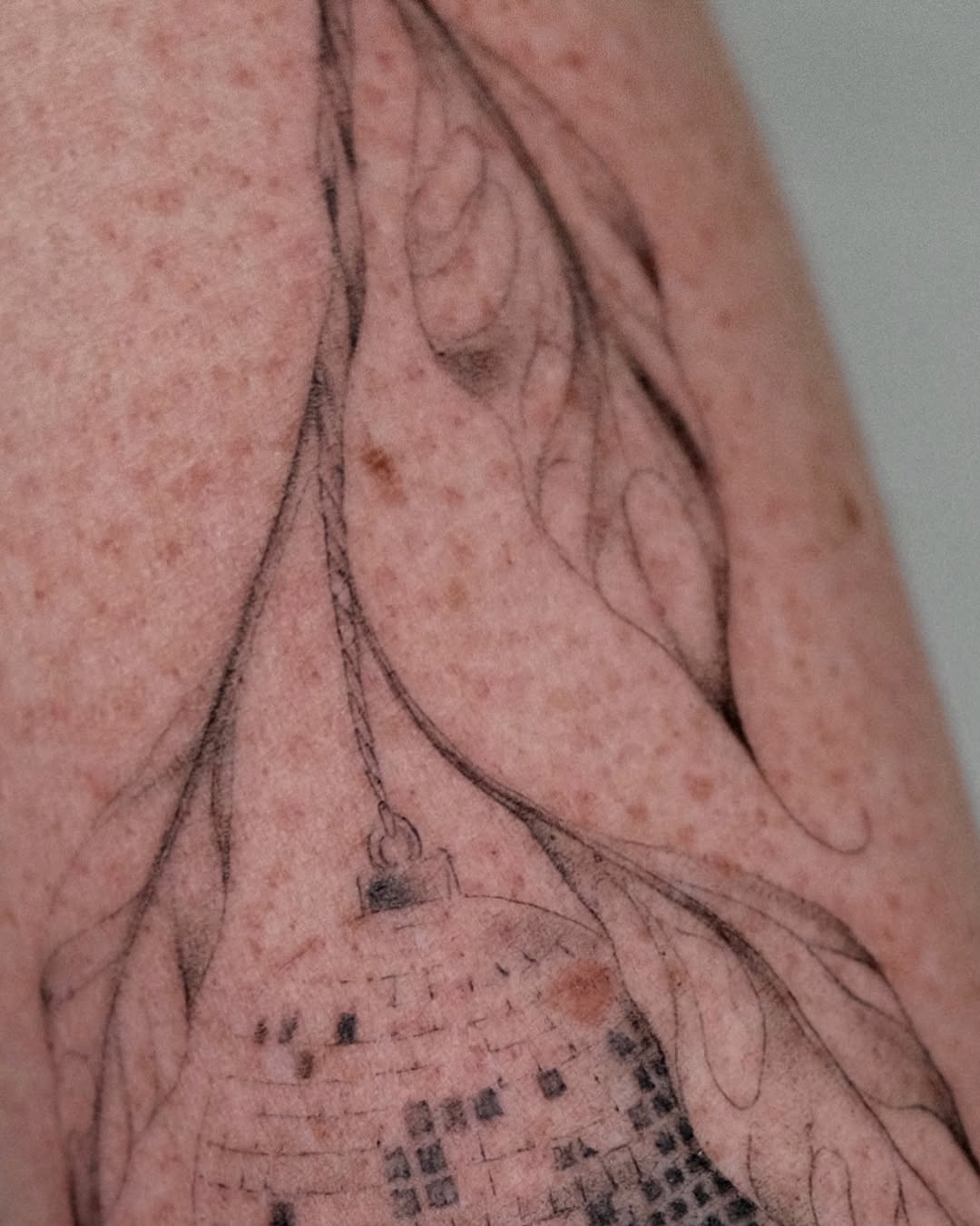 Tattoo by @finickyink — black_and_grey