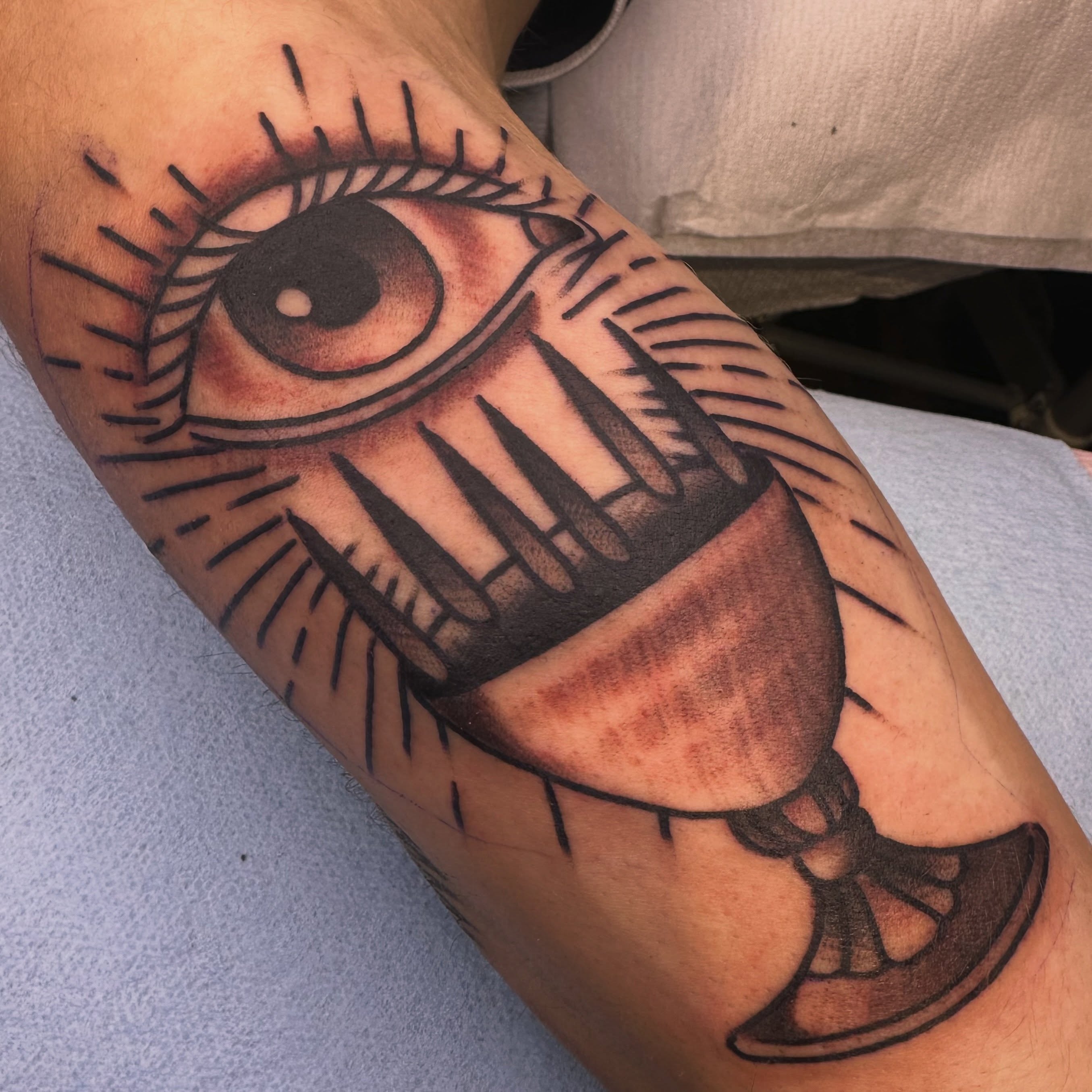 Tattoo by @codydewaldtattooer — black_and_grey, realism