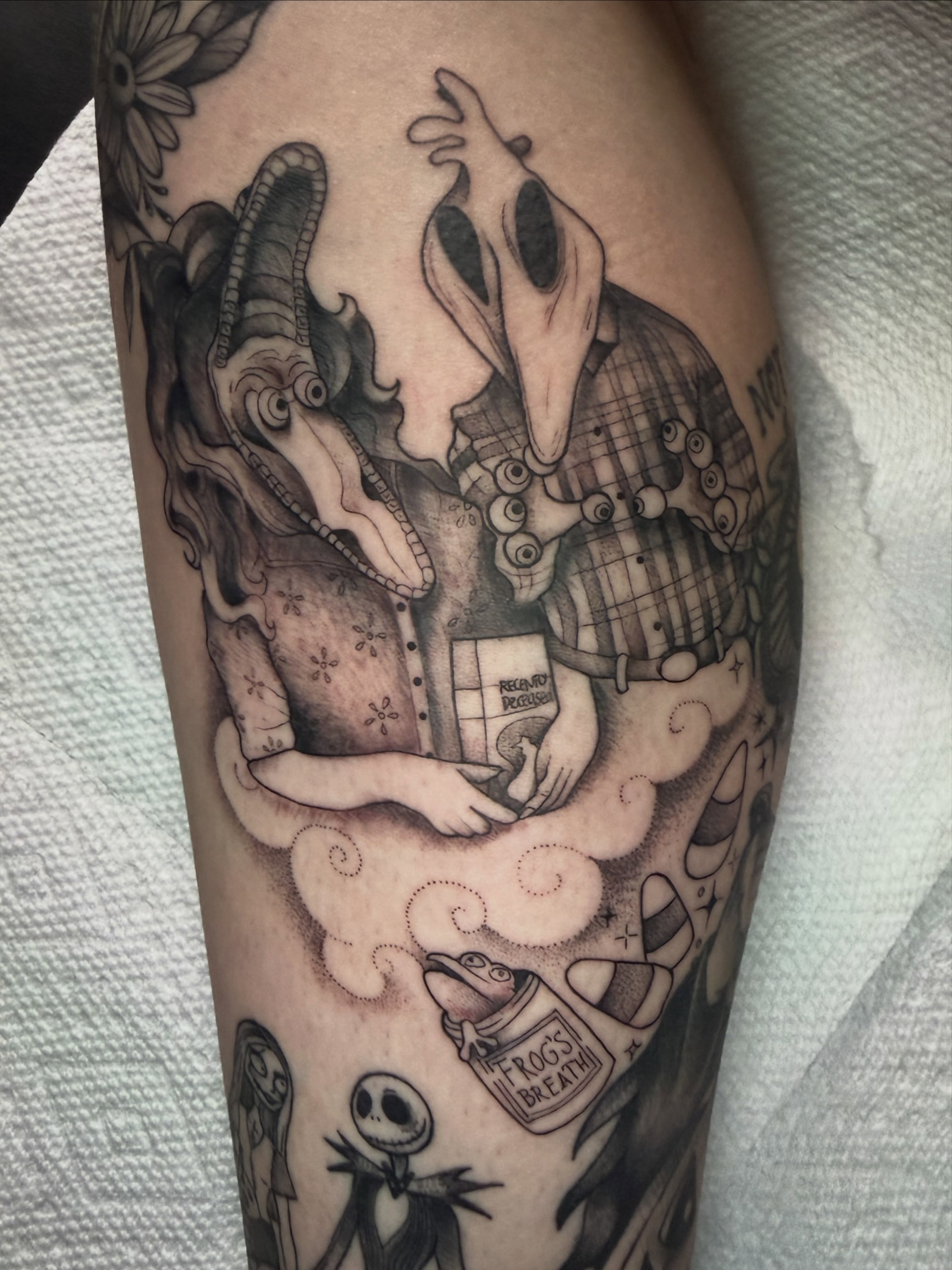 Tattoo by @annarttt — dark_realism