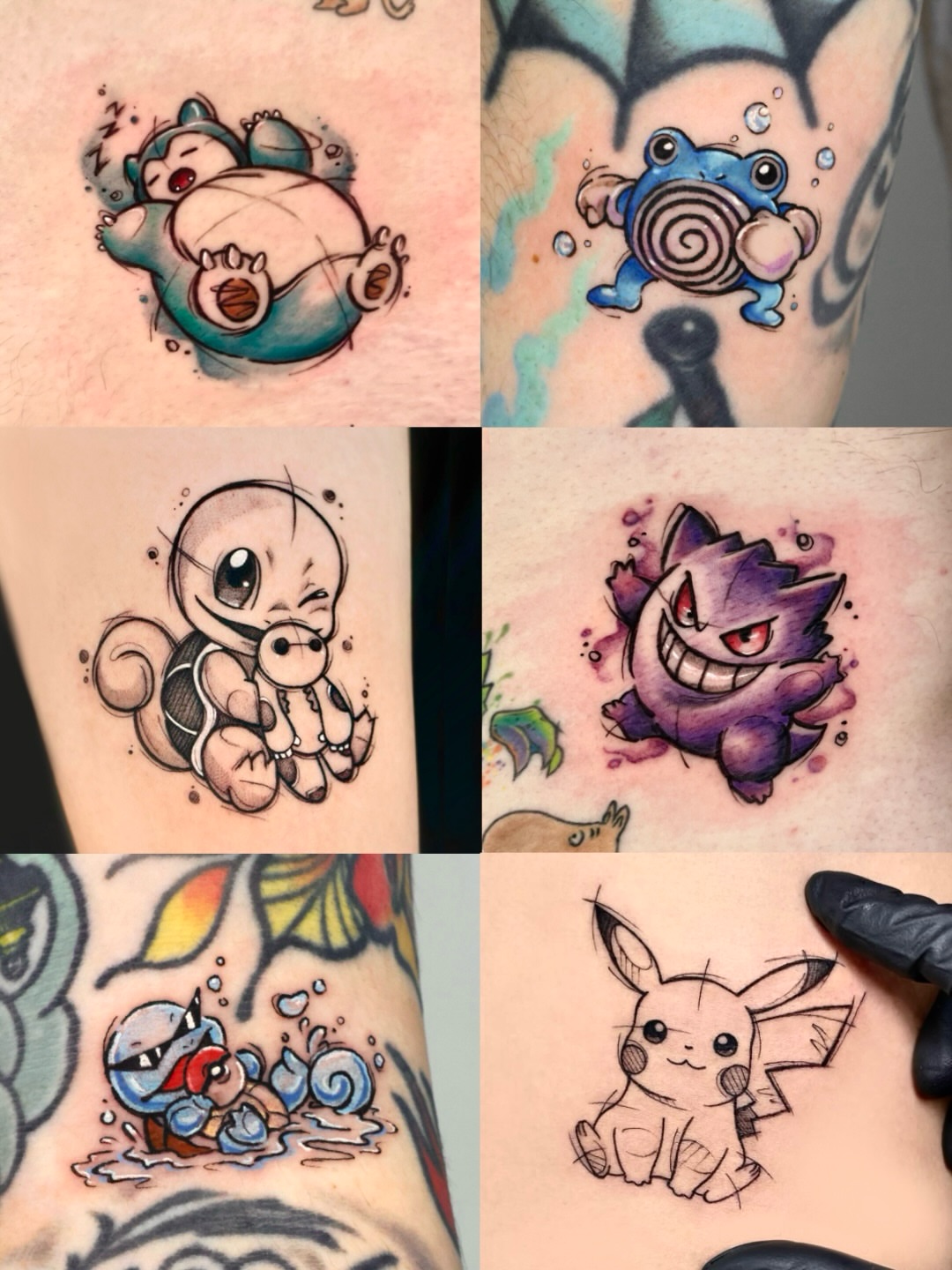 Tattoo by @neonghae_tattoo — new_school, watercolor