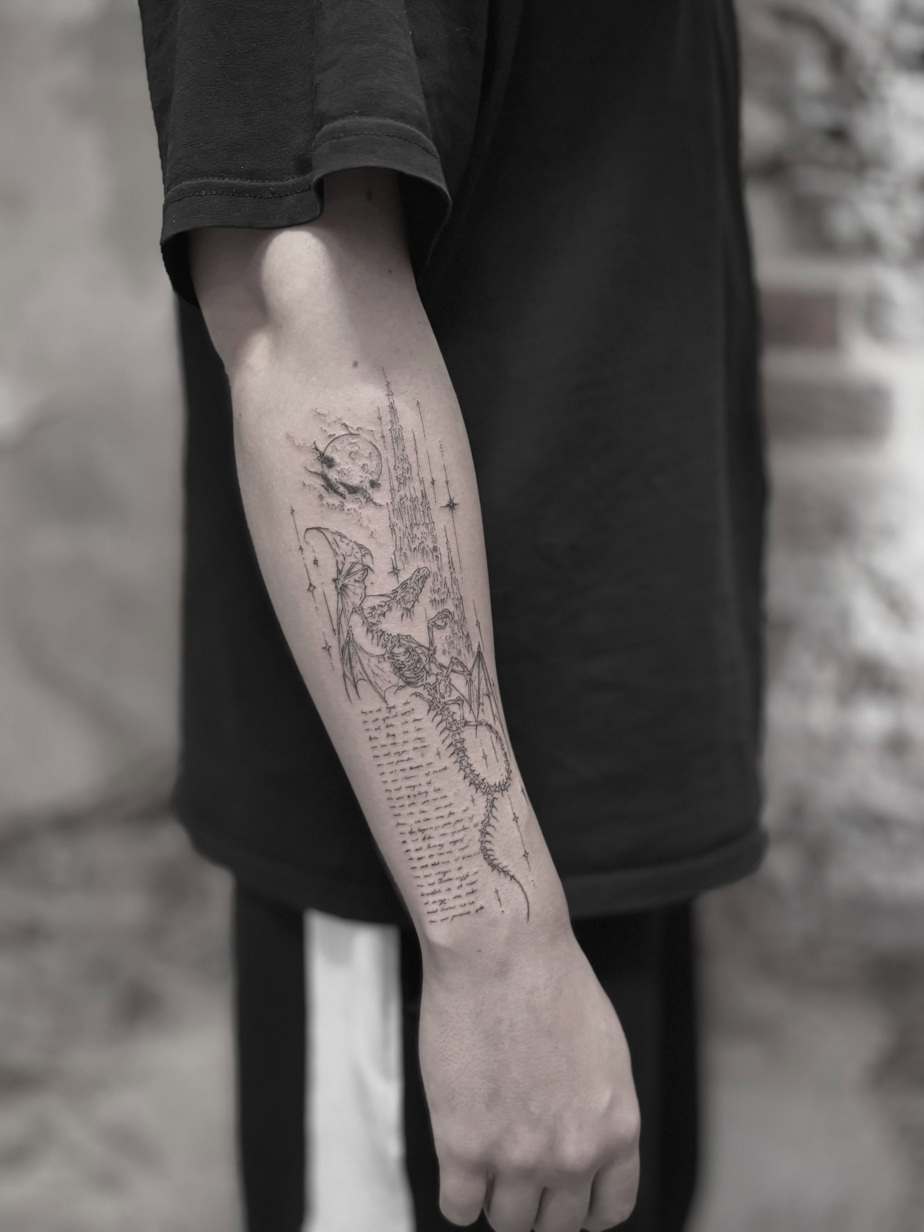 Tattoo by @oliversoames β black_and_grey, realism